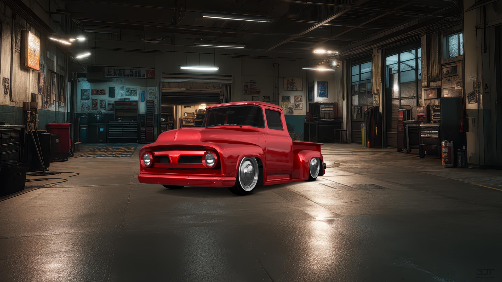 Ford F-100 2 Door truck 1956