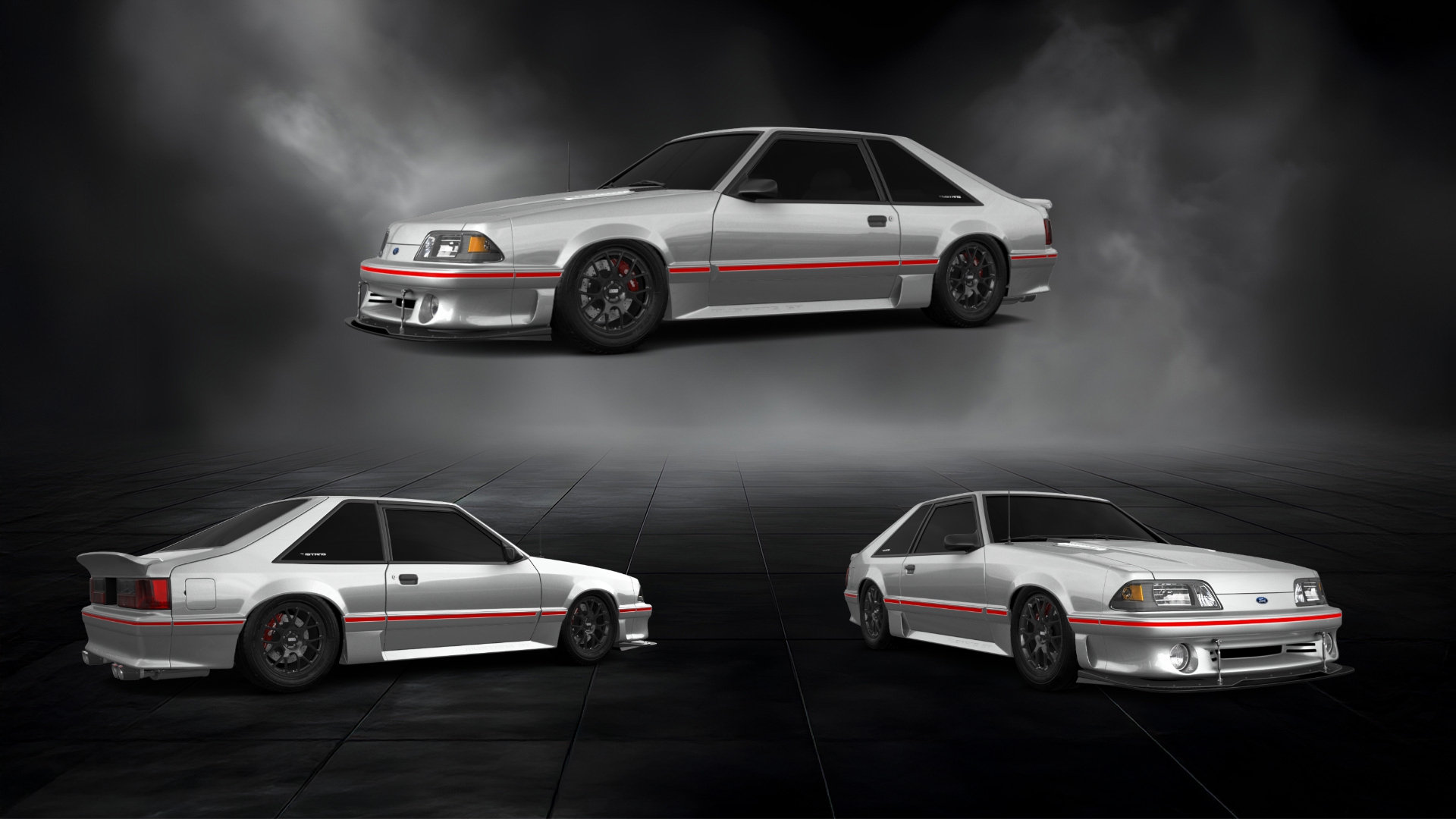 Ford Mustang 3 Door Hatchback 1988 tuning