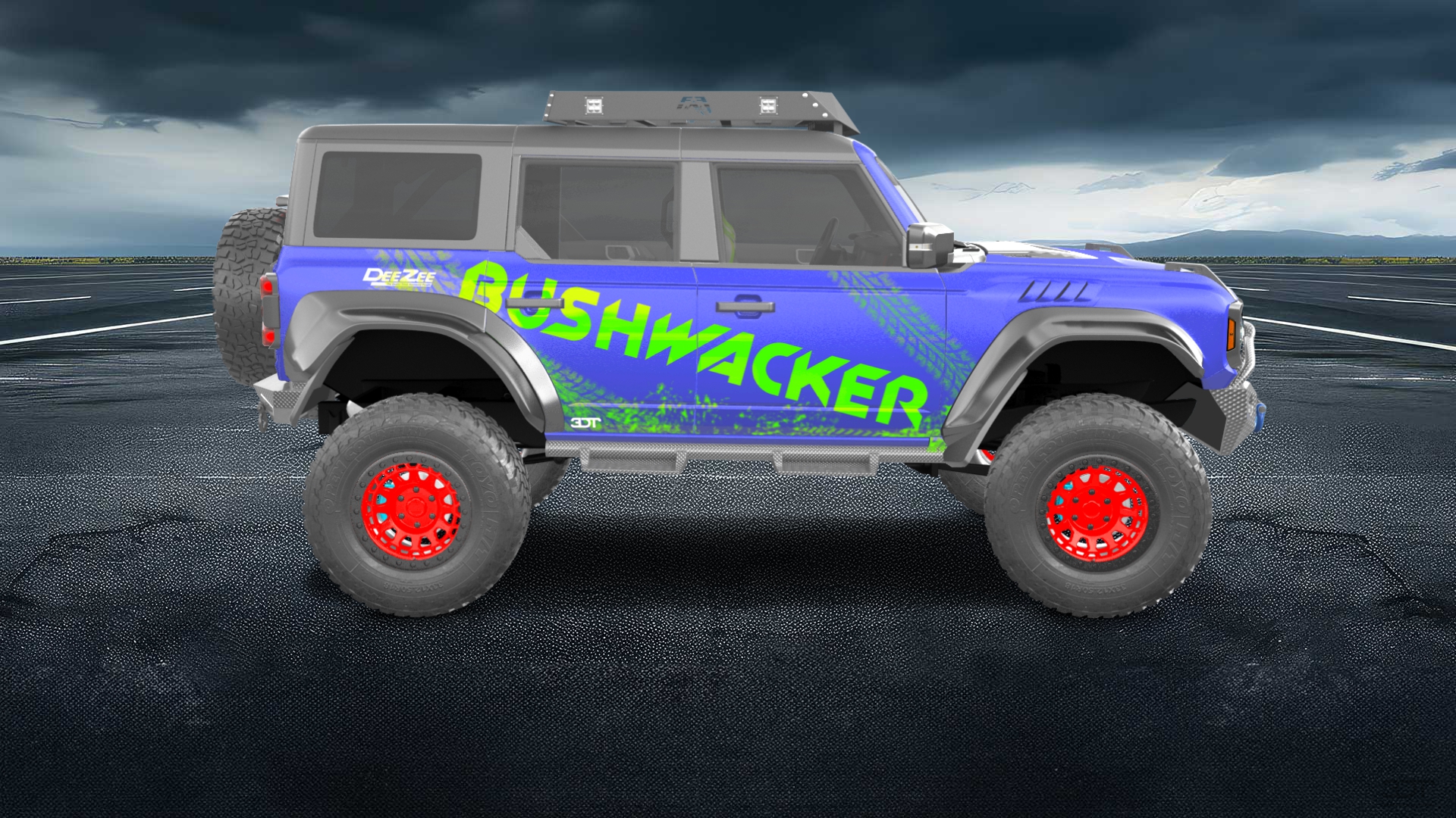 Ford Bronco Raptor 4 Door pickup truck 2022 tuning