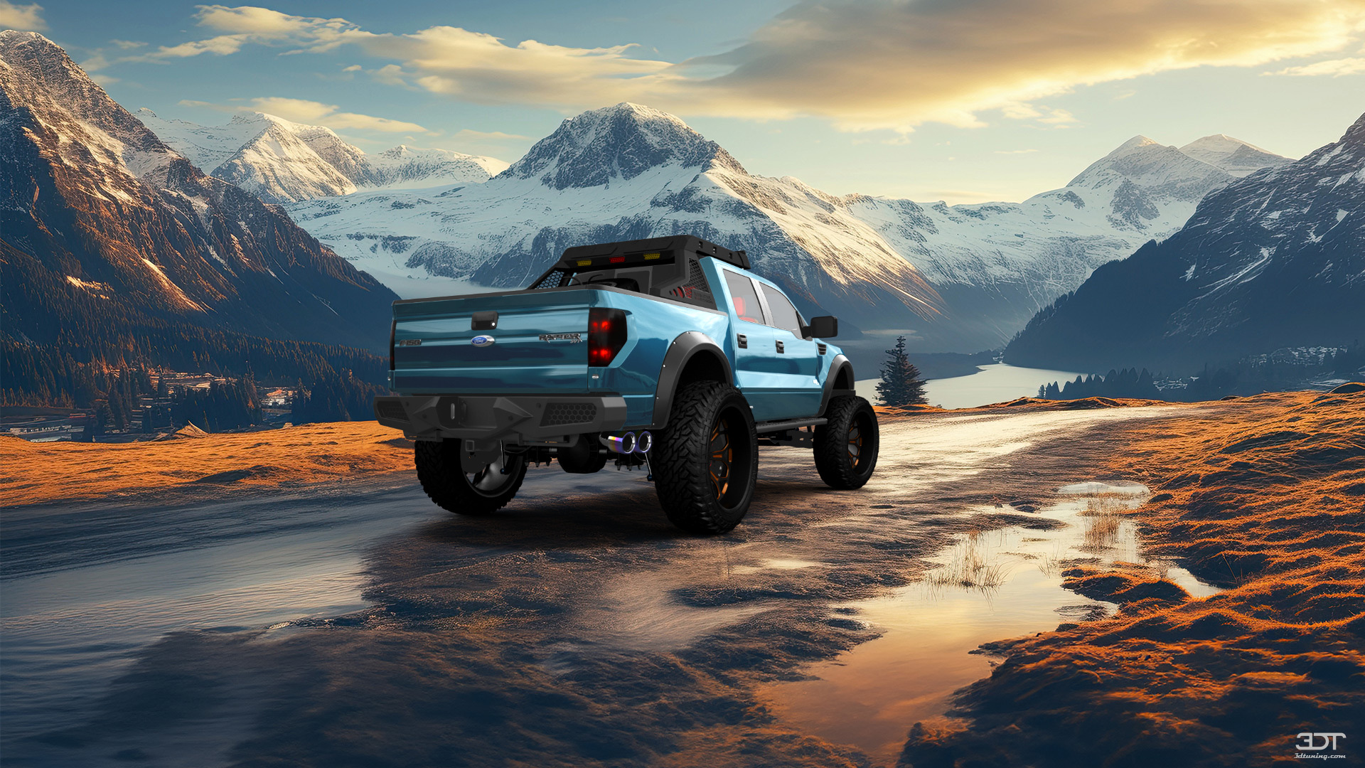 Ford F-150 SVT Raptor 4 Door pickup truck 2013 tuning