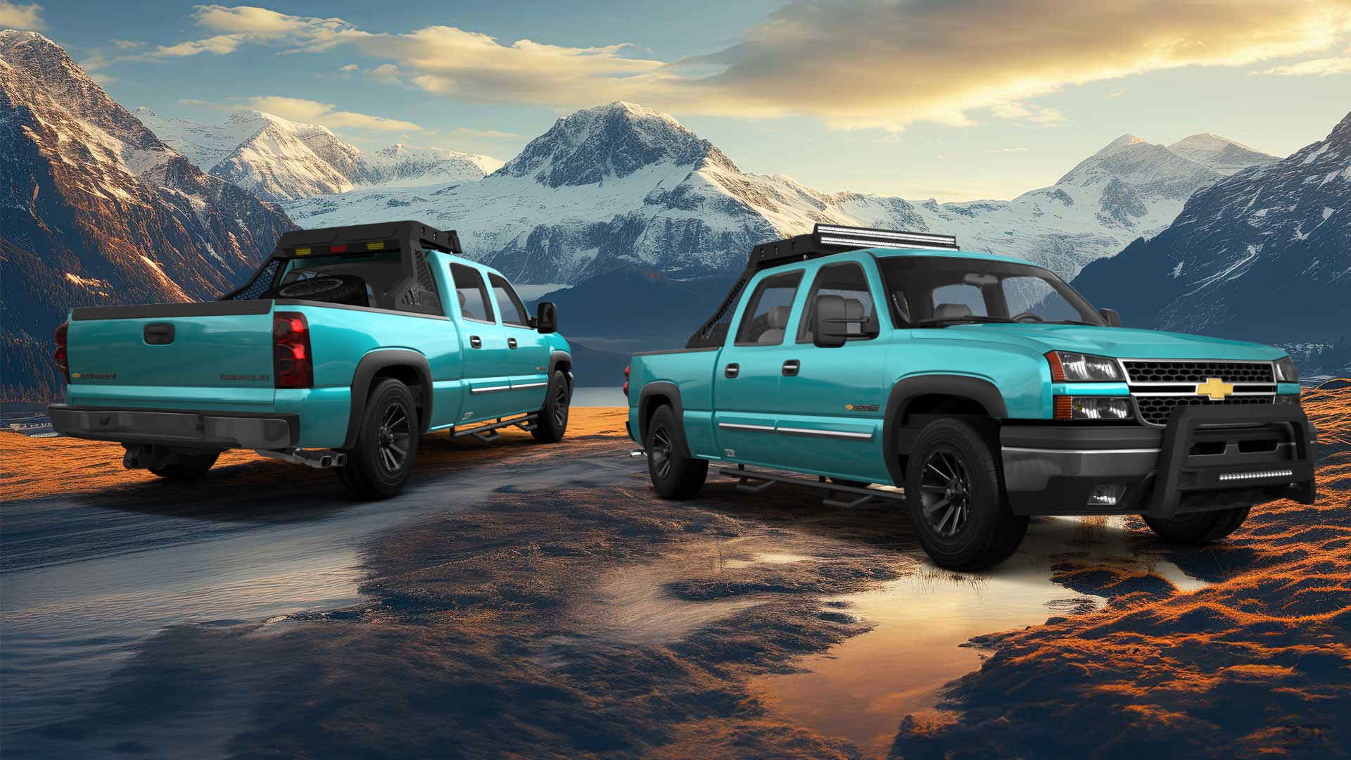 Chevrolet Silverado 2500 HD Long Box 4 Door pickup truck 2002 tuning