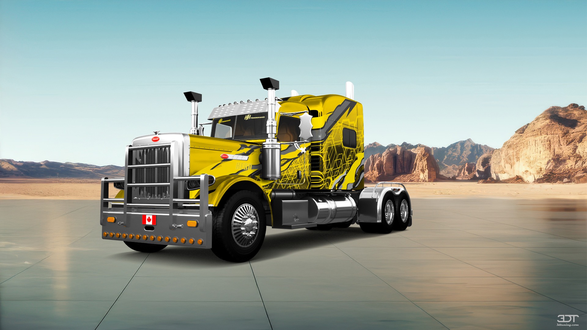 Peterbilt 389 Sleeper Cab Truck 2016 tuning