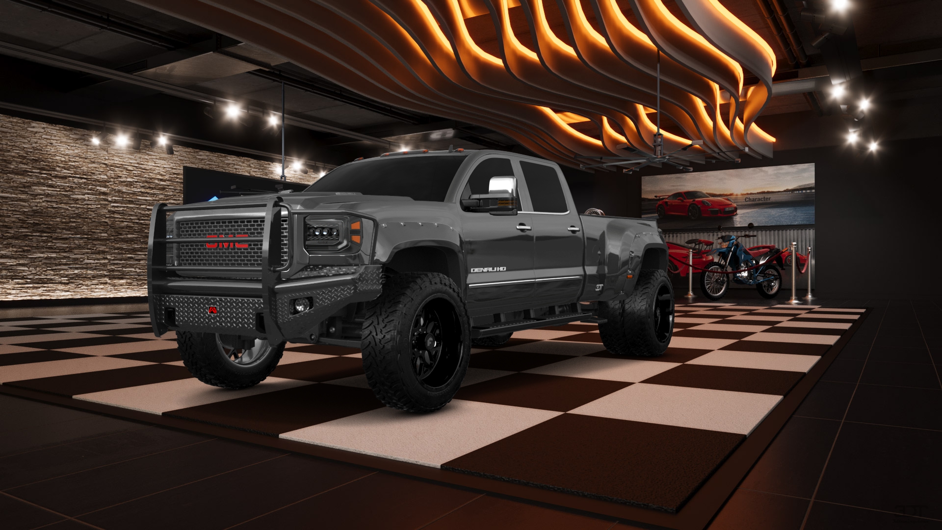 GMC Sierra 3500 HD Crew Cab 4 Door pickup truck 2015