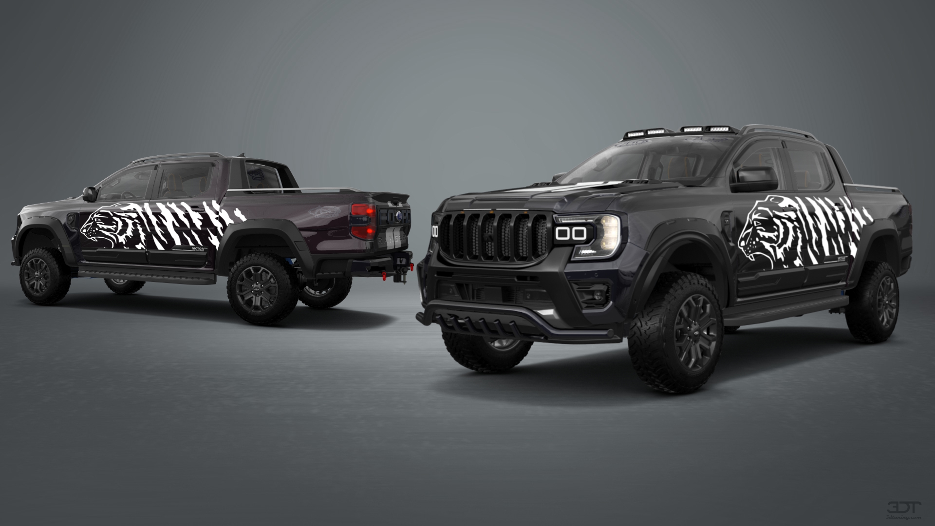 Ford Ranger 4 Door pickup truck 2022 tuning