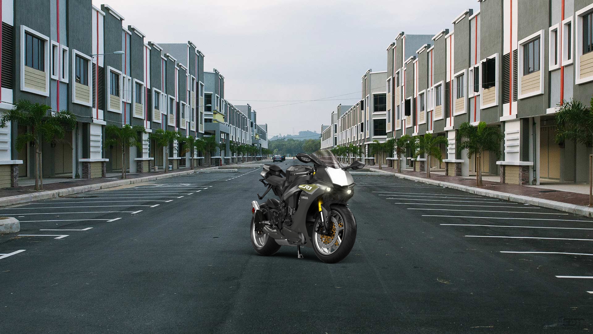 Yamaha YZF R1 Sport Bike 2015 tuning