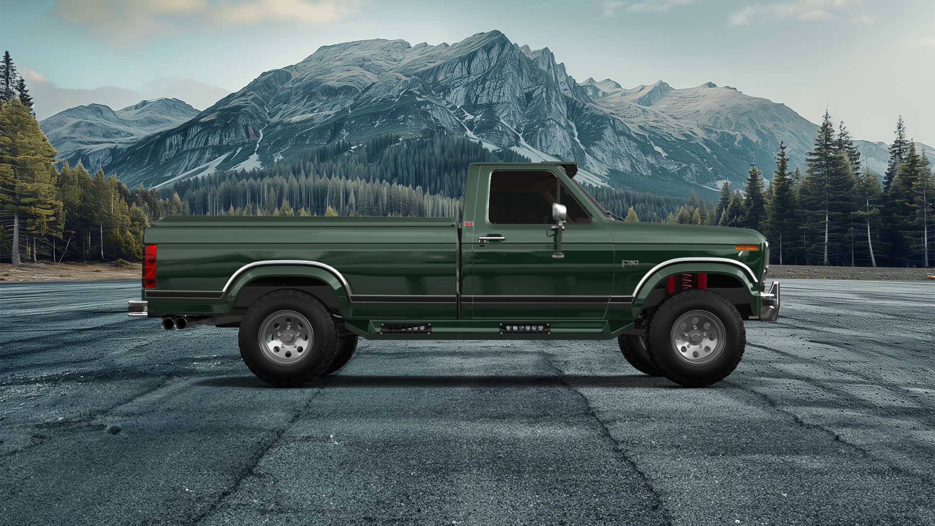 Ford F-150 2 Door pickup truck 1986 Images