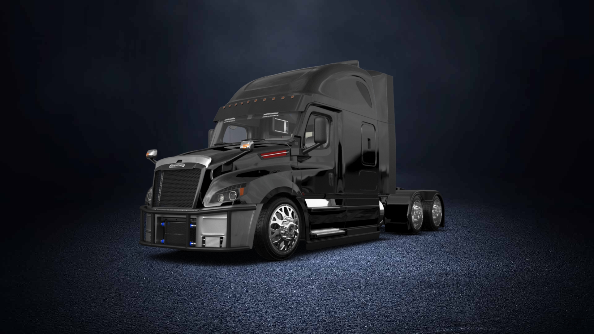Freightliner Cascadia Sleeper Cab Truck 2018 tuning