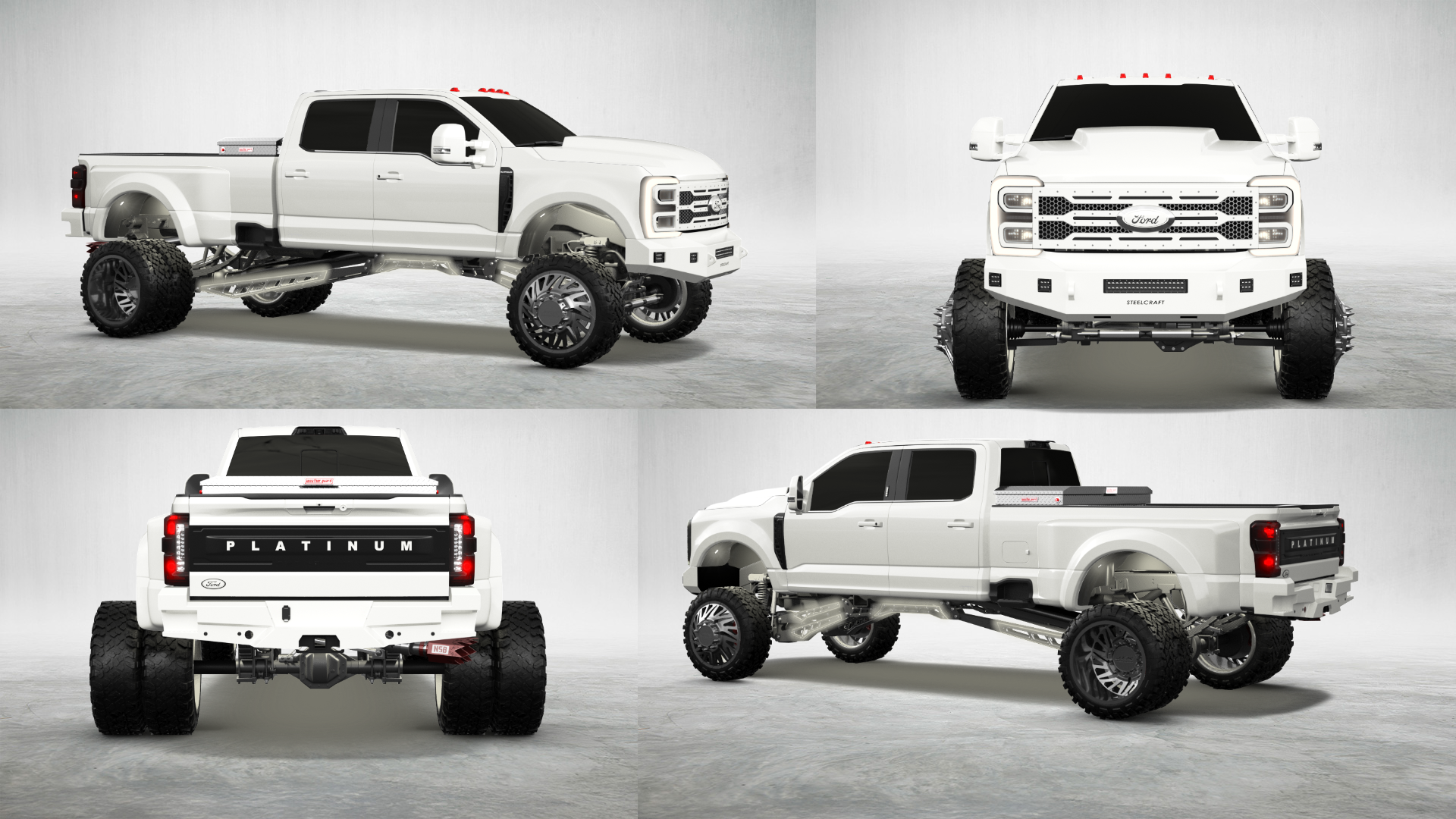Ford F-350 DRW Crew Cab 4 Door pickup truck 2023 tuning