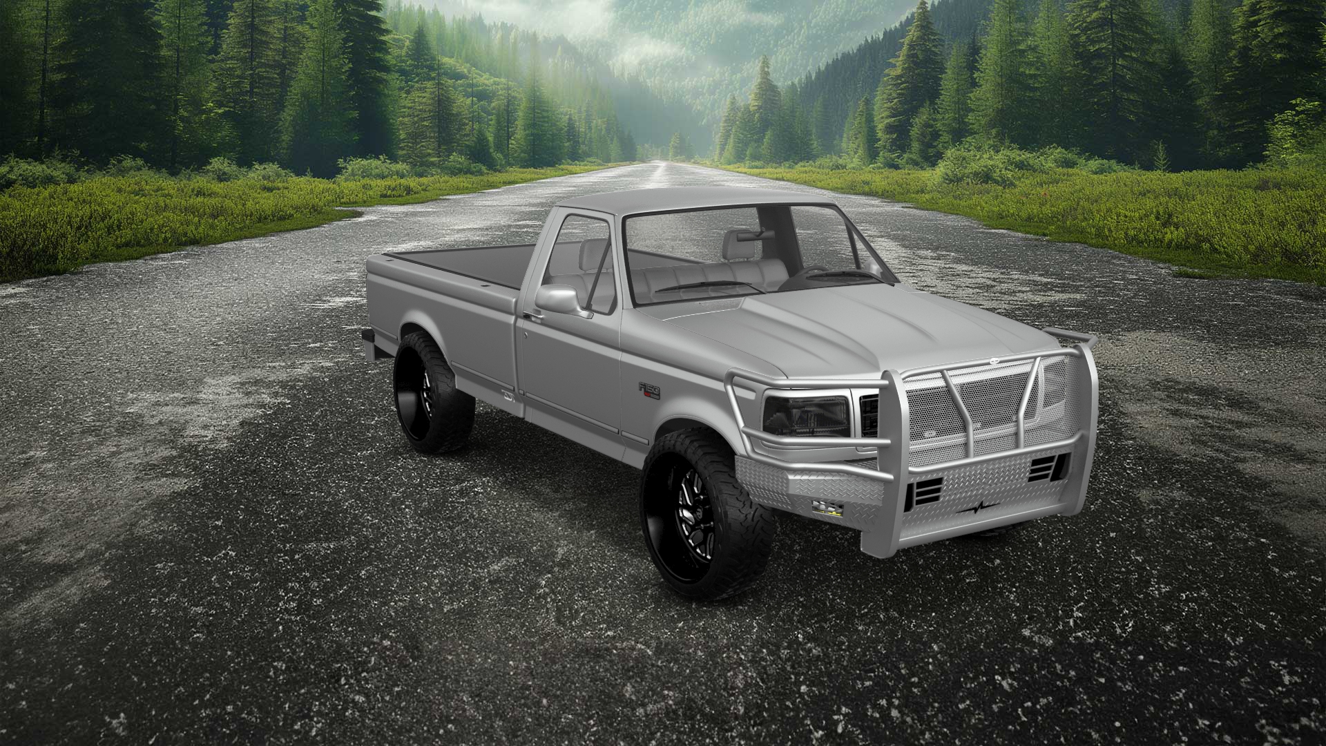Ford F-150 Regular Cab 2 Door pickup truck 1992