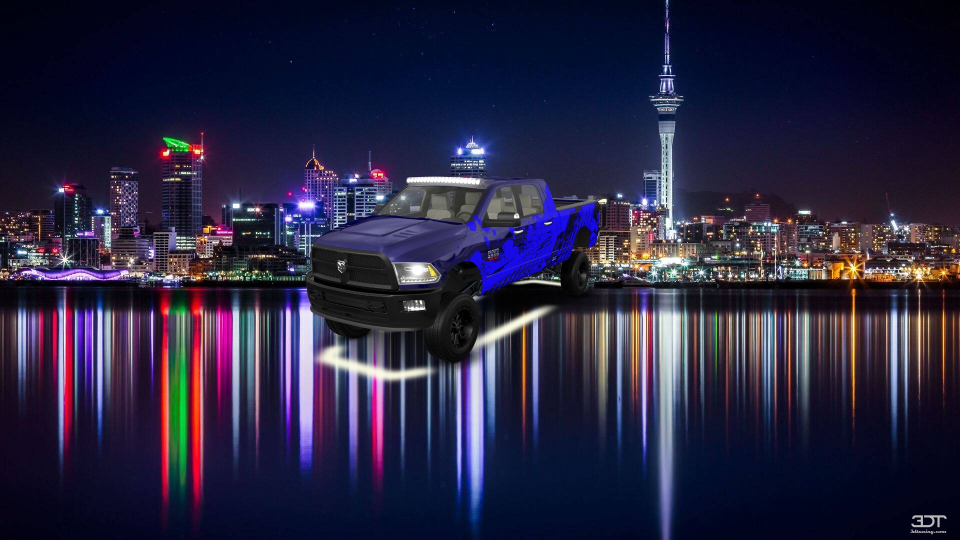 Dodge Ram 2500 Mega Cab 6.4 ft box 4 Door pickup truck 2010 tuning