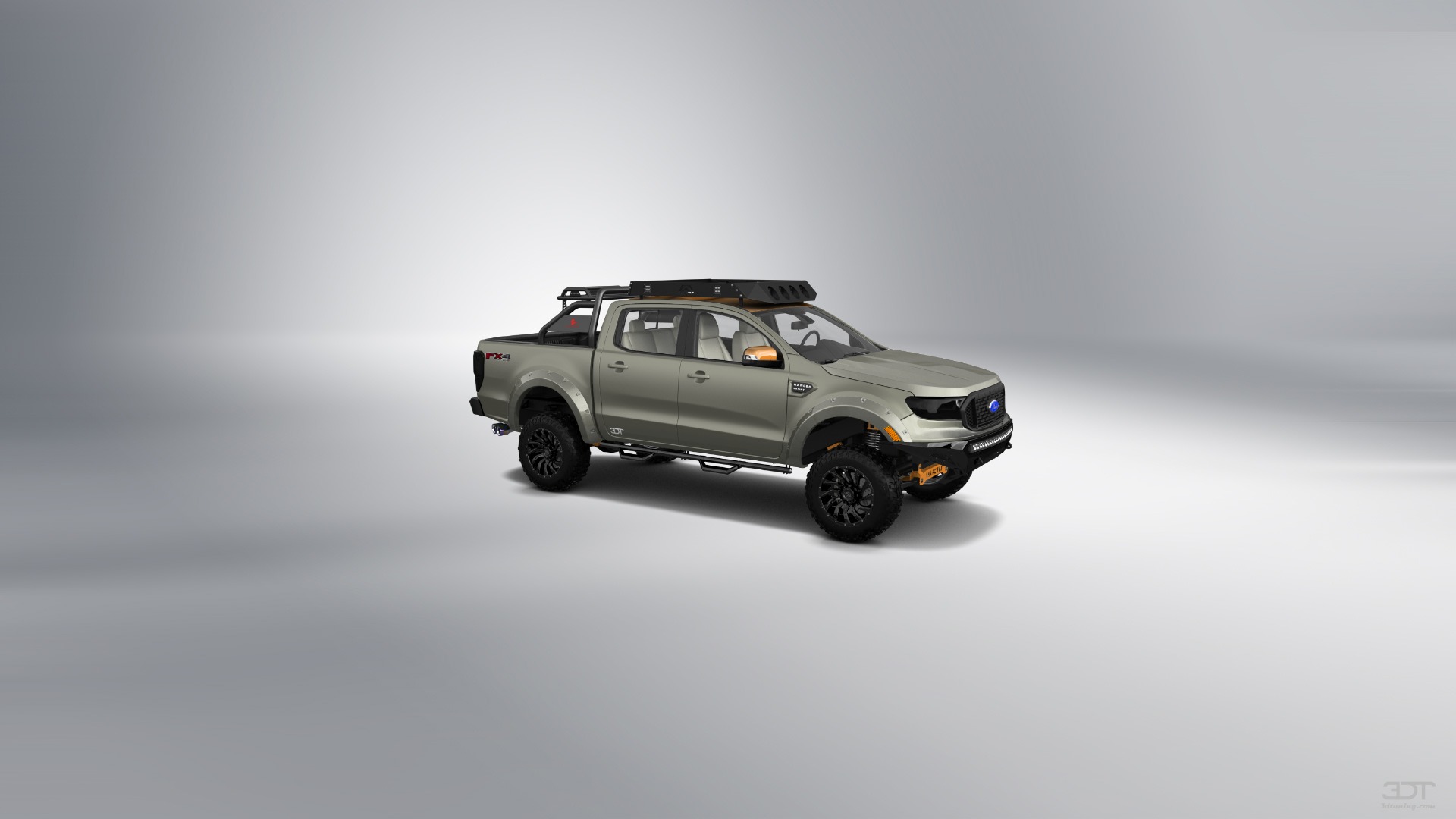 Ford Ranger 4 Door pickup truck 2019 tuning