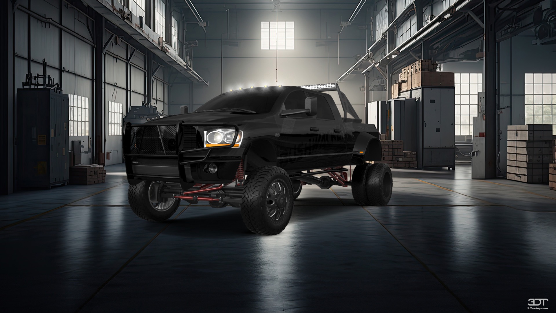 Dodge Ram 3500 Dually 4 Door pickup truck 2007 tuning