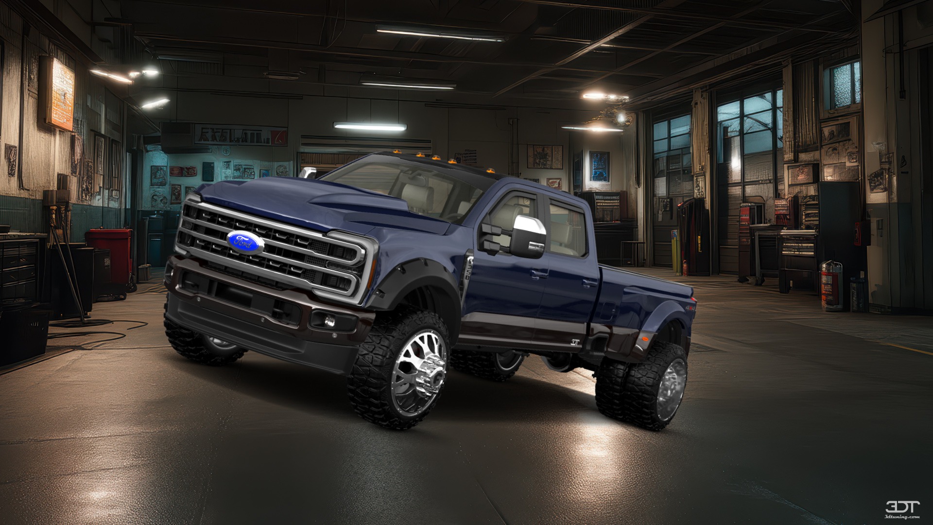 Ford F-350 DRW Crew Cab 4 Door pickup truck 2023 tuning