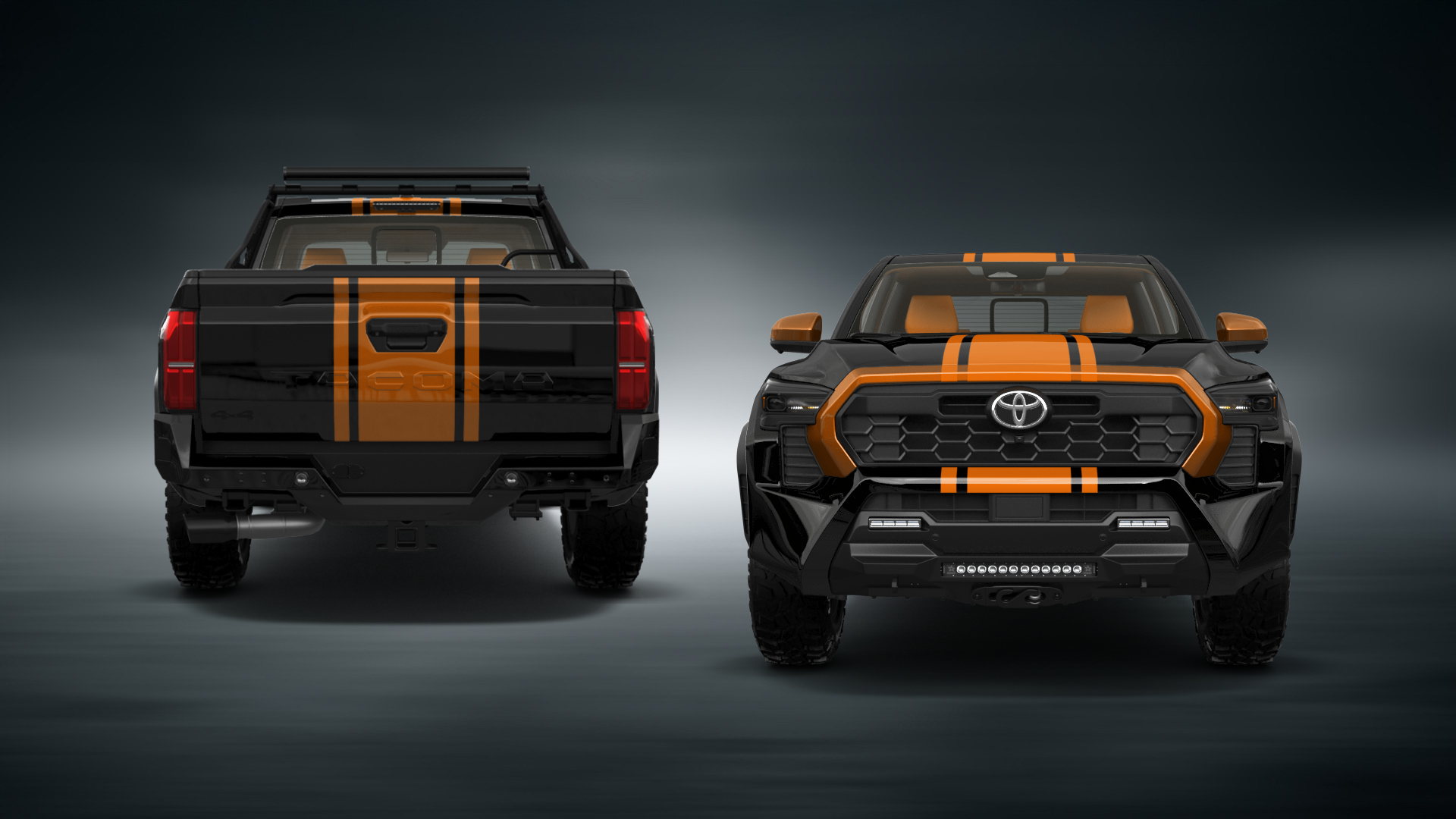 Toyota Tacoma Crew Cab 4 Door pickup truck 2024 Imagens
