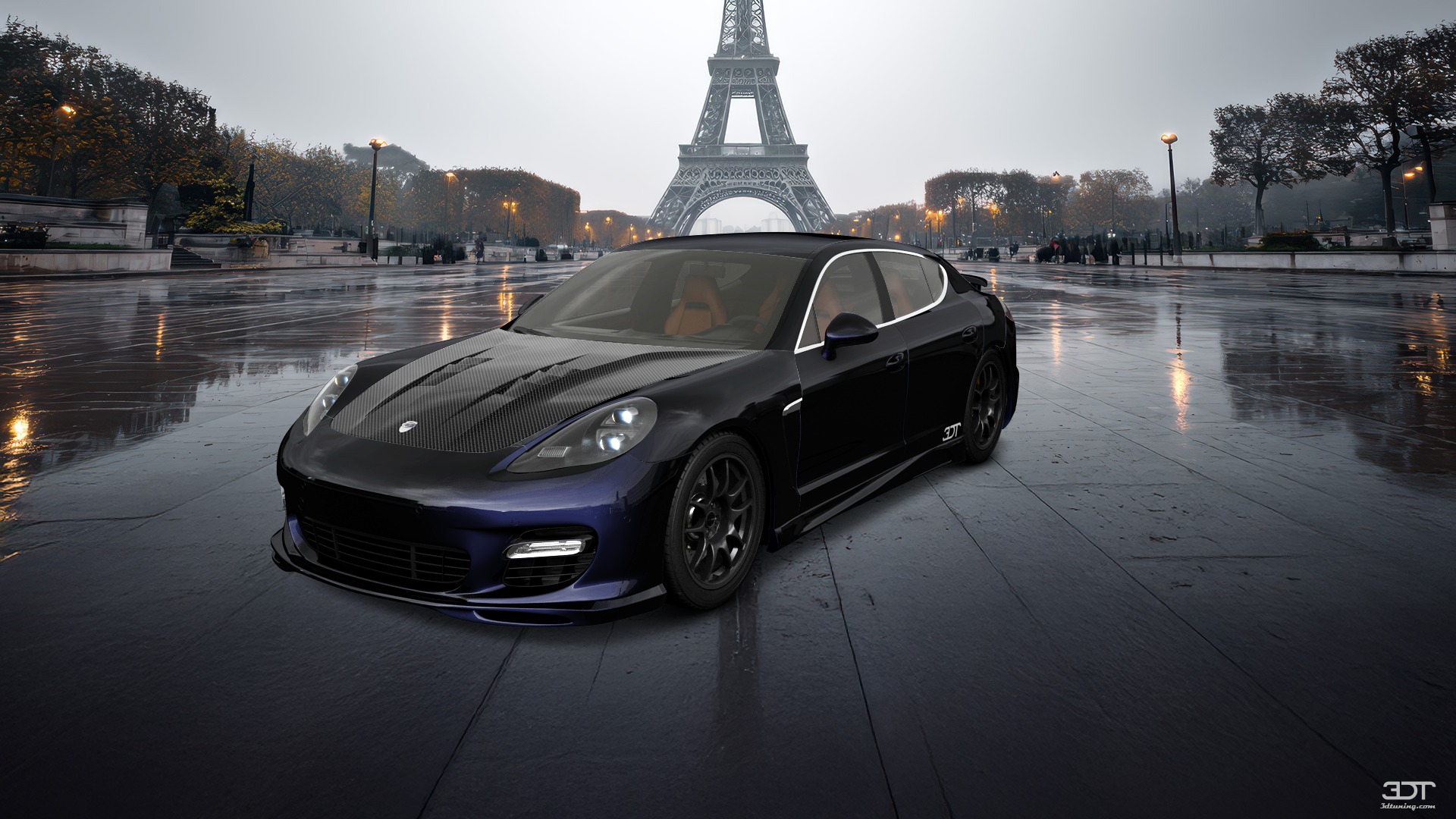 Porsche Panamera 4 door fastback saloon 2011 tuning