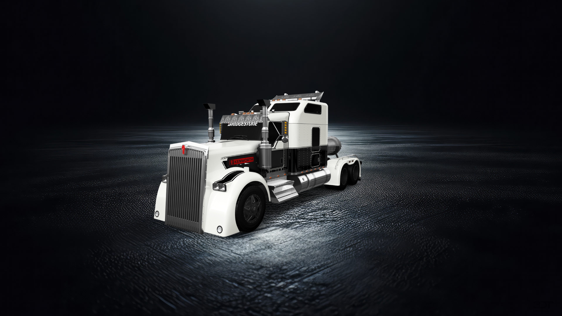 Kenworth W900 Sleeper Cab Truck 2015