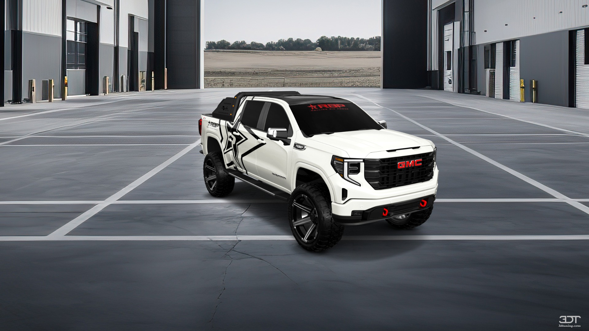 GMC Sierra 1500 Crew Cab 5.8 ft box 4 Door pickup truck 2023 tuning