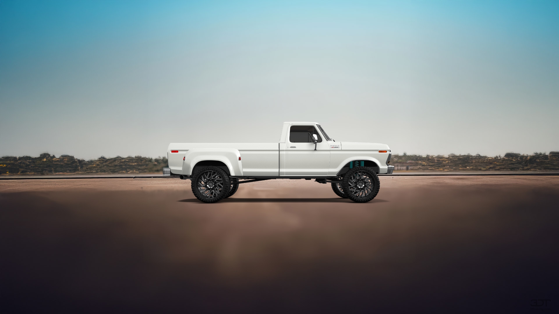 Ford F-350 Dually Regular Cab 2 Door pickup truck 1978 tuning