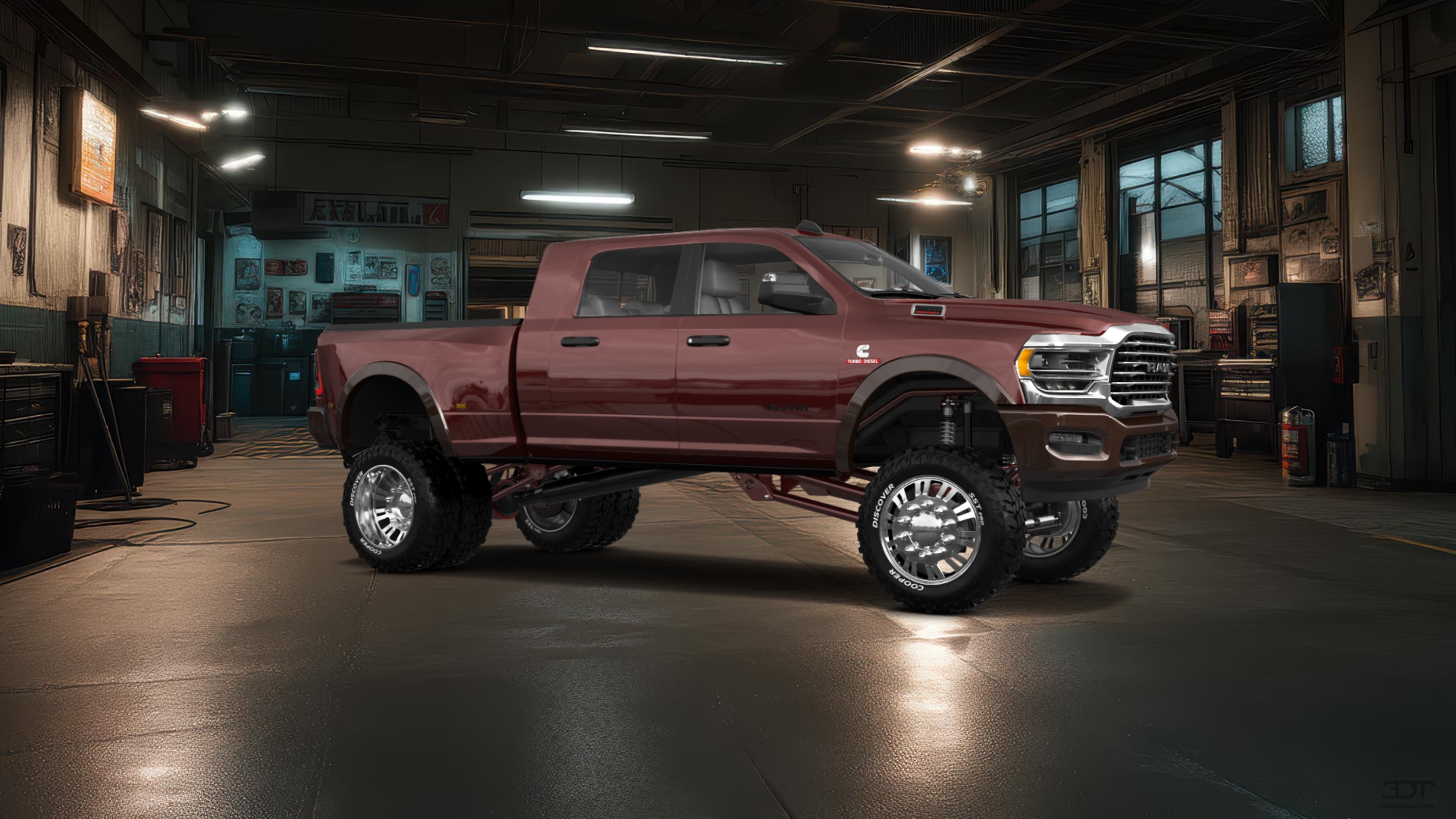 Dodge Ram 3500 4 Door pickup truck 2020 tuning