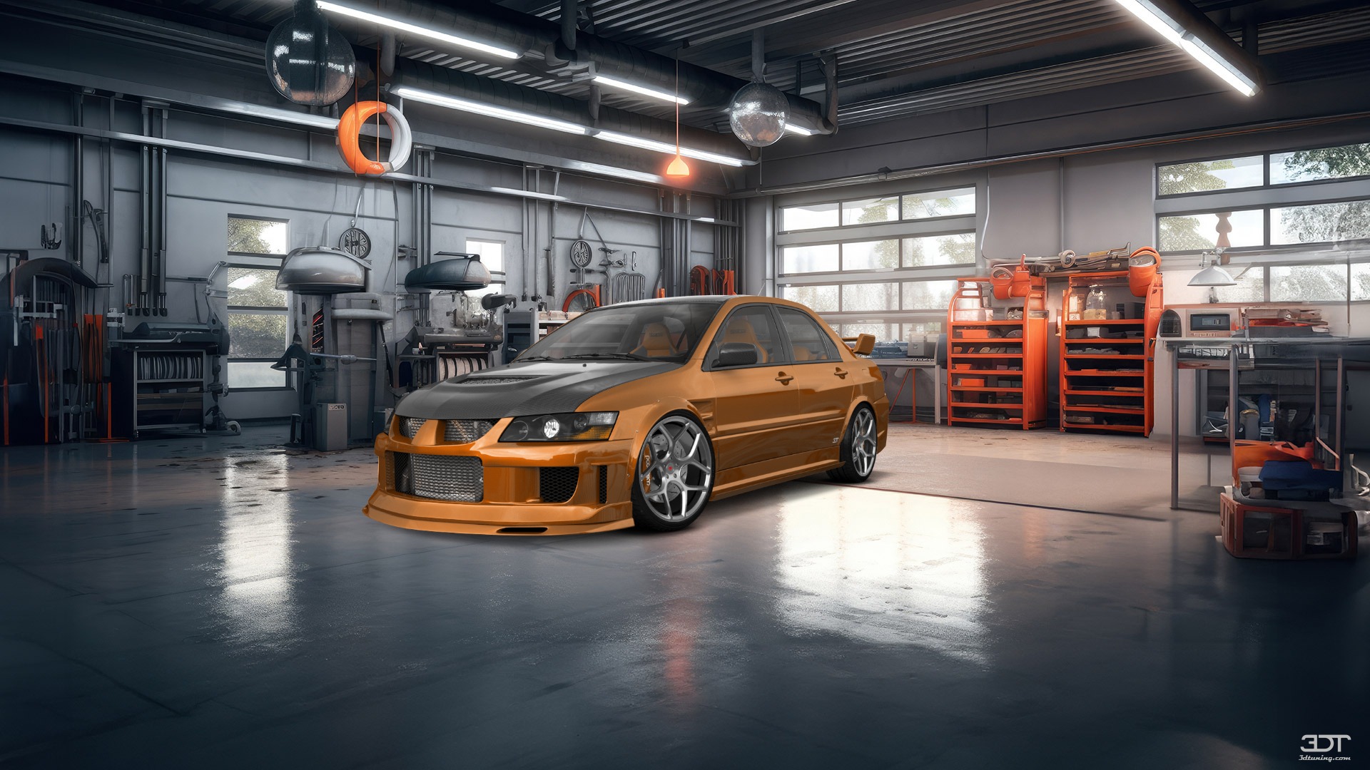 Mitsubishi Lancer Evo IX 4 Door Saloon 2005 tuning