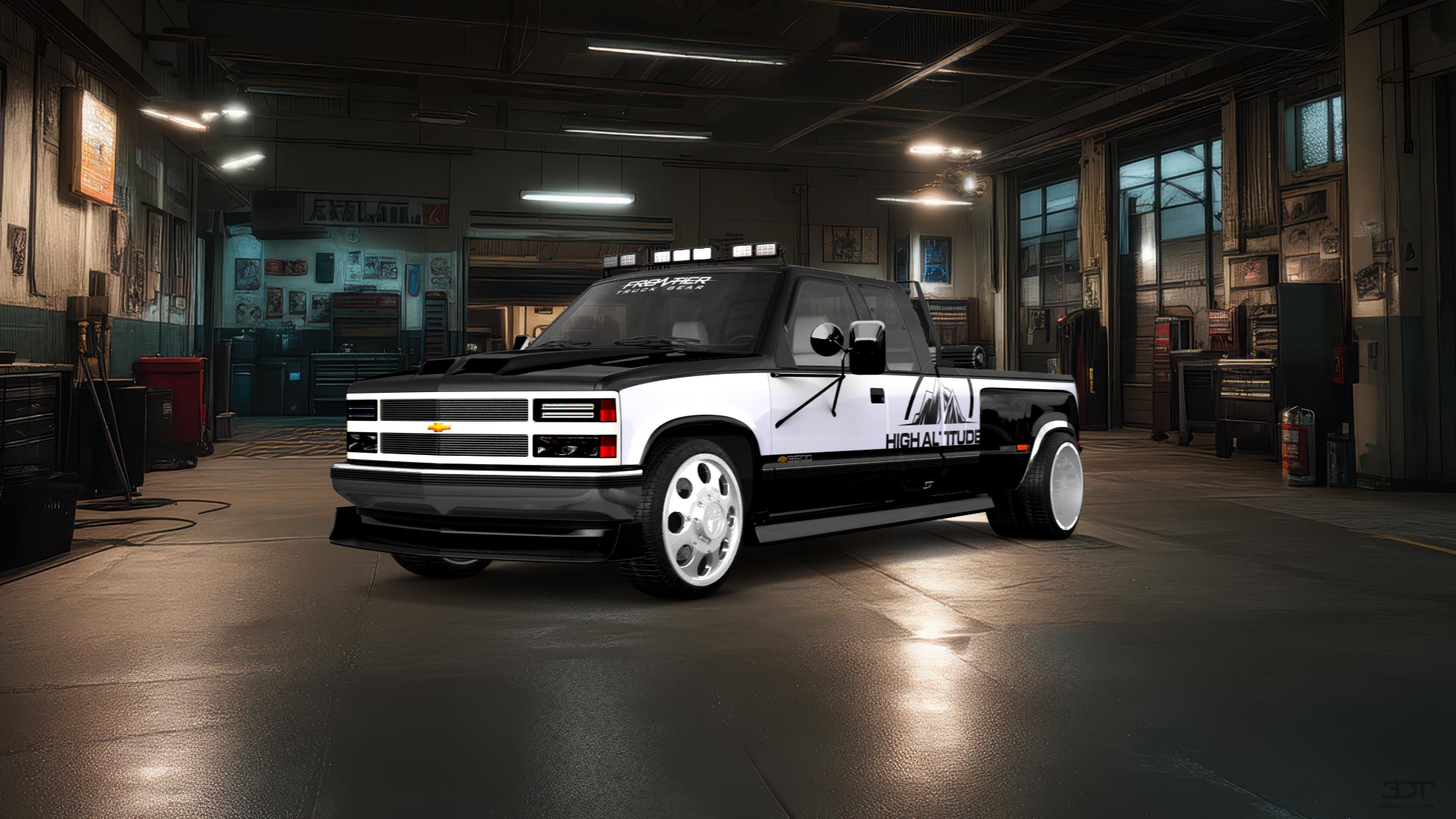 Chevrolet K3500 Extended Cab Pickup Truck 1988 tuning