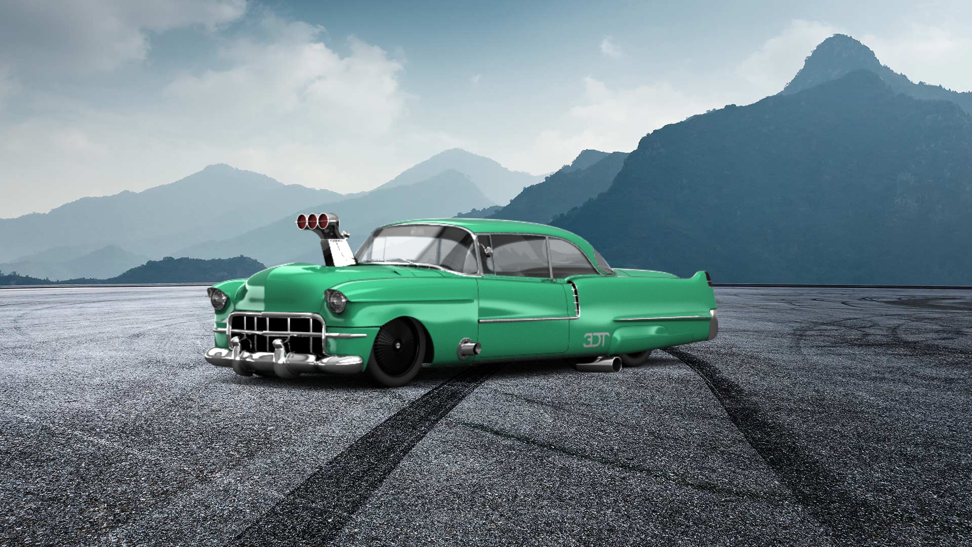Cadillac De Ville Coupe 1956