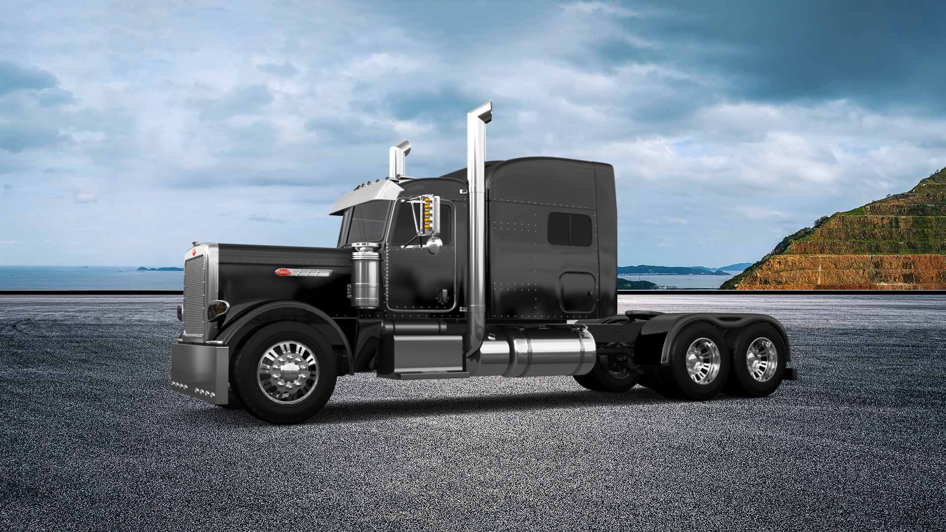 Peterbilt 389 Sleeper Cab Truck 2016