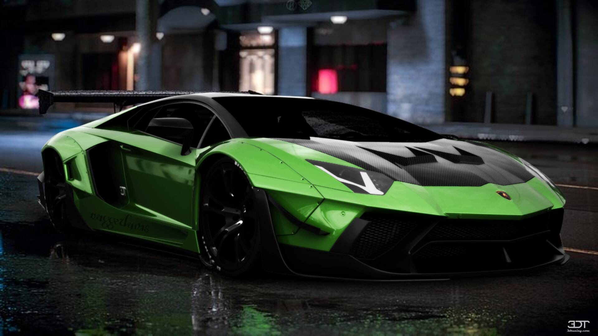 Lamborghini Aventador 2 Door Coupe 2012 tuning