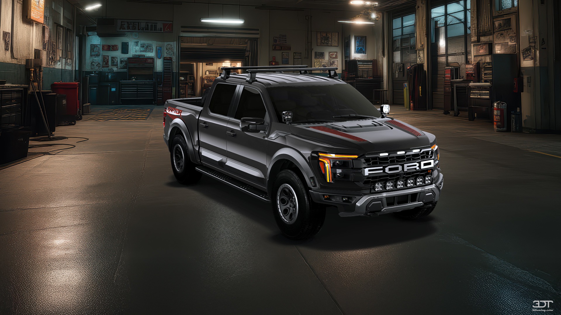 Ford F-150 Raptor 4 Door pickup truck 2024 tuning