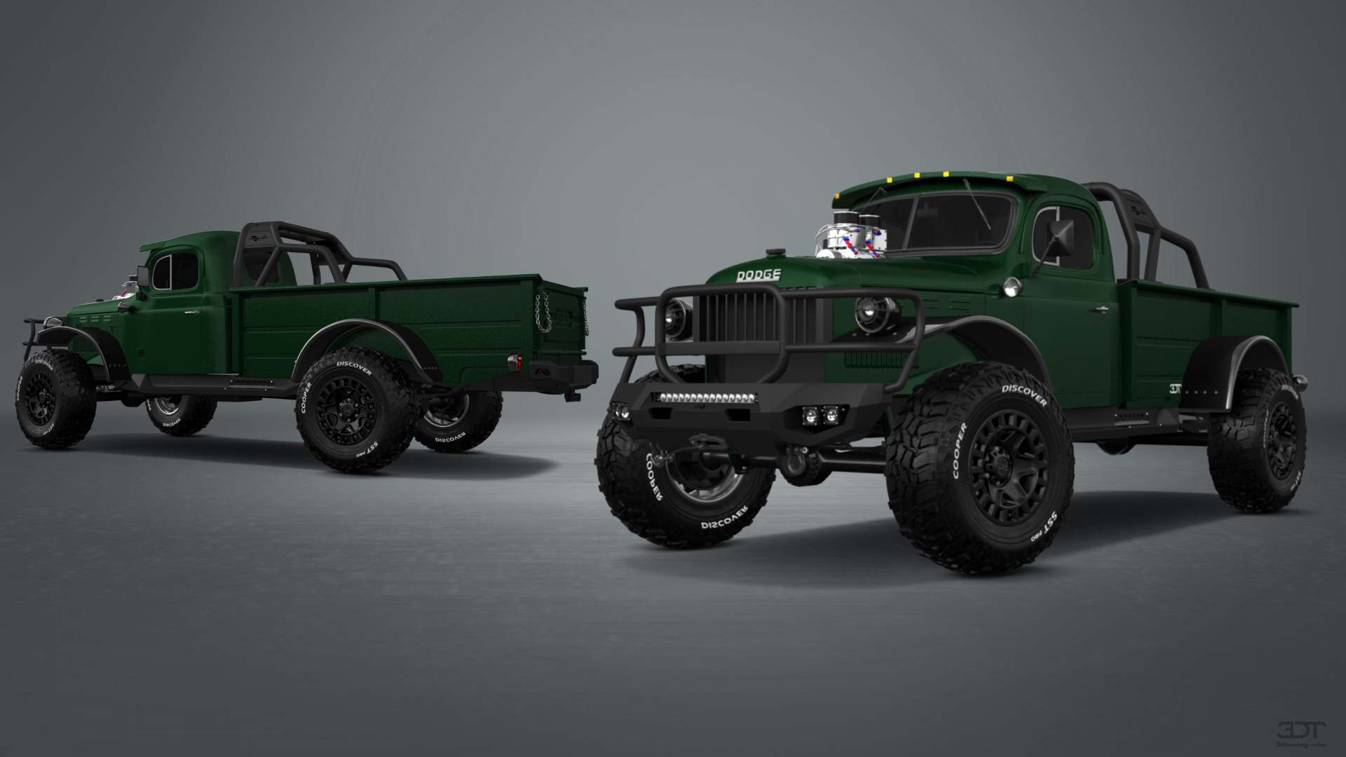 Dodge Power Wagon 2 Door pickup truck 1947 tuning