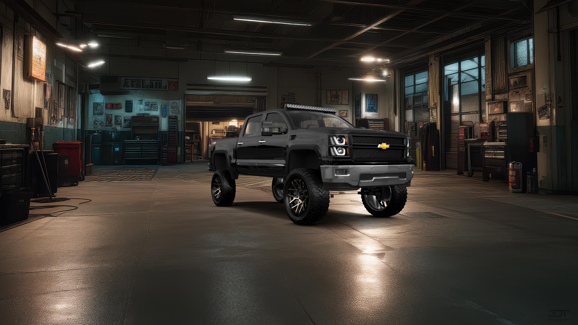 Chevrolet Silverado 1500 4 Door pickup truck 2014 tuning