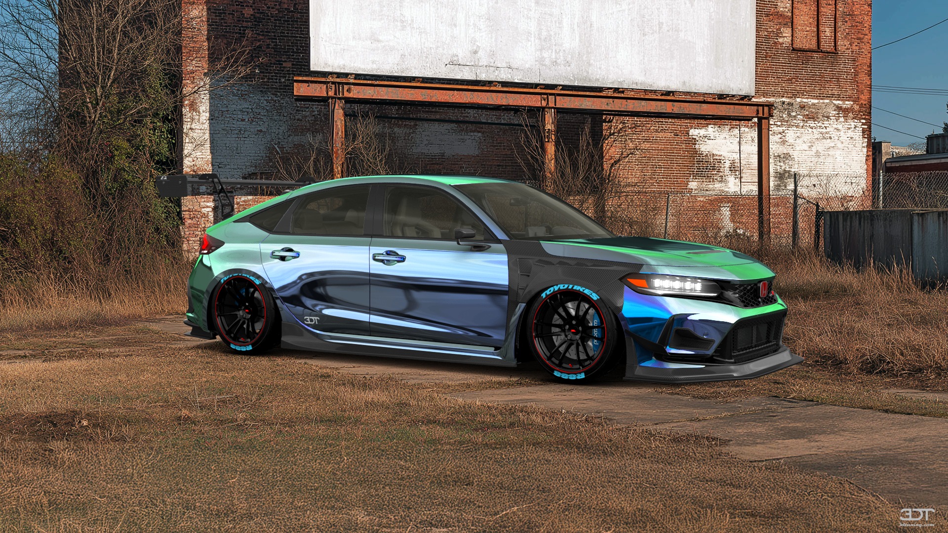 Honda Civic Type R 5 Door Liftback 2022 tuning