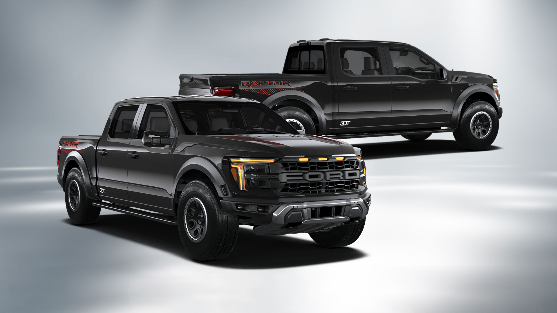Ford F-150 Raptor 4 Door pickup truck 2024 tuning