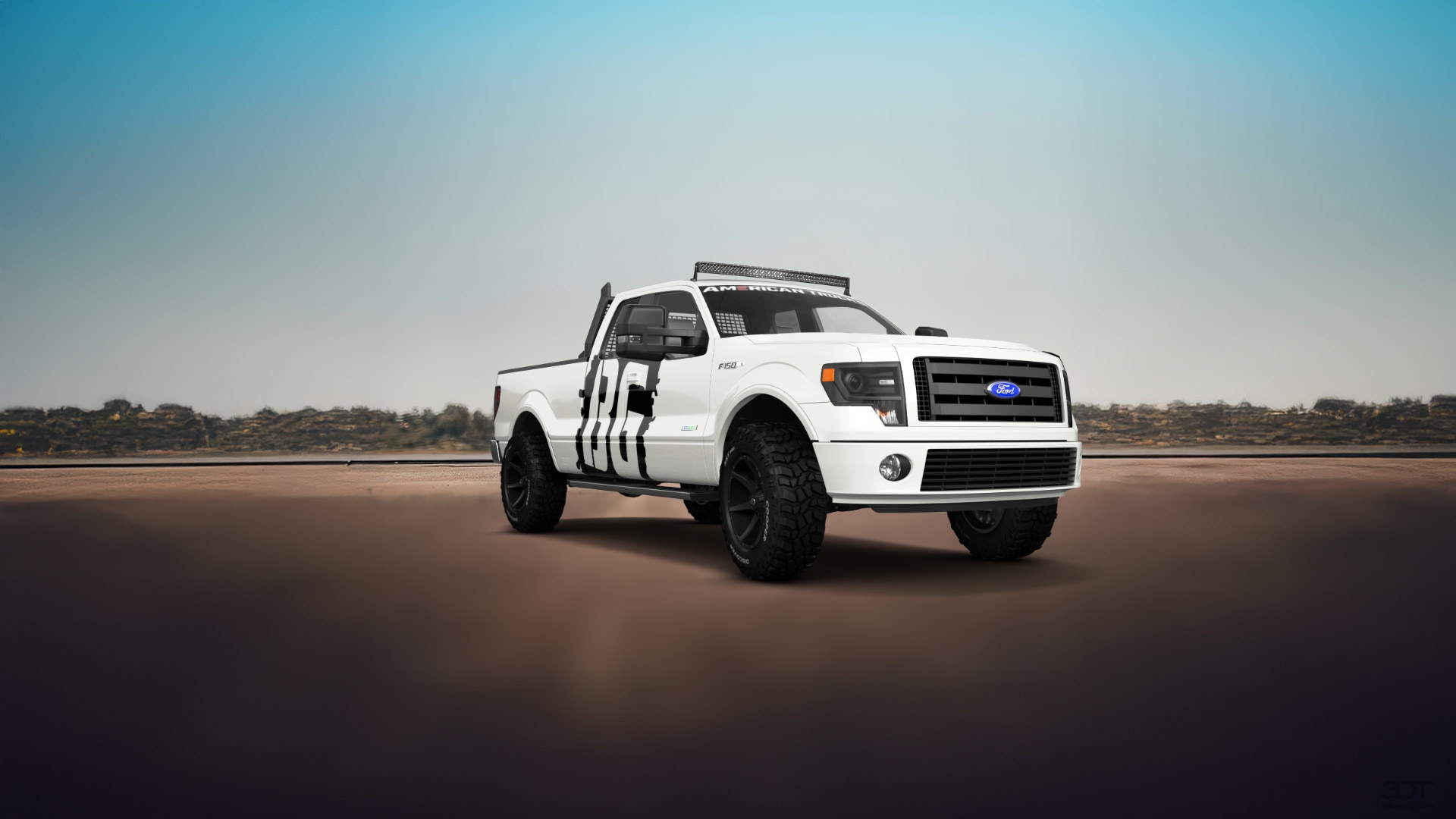 Ford F-150 SuperCab 4 Door pickup truck 2009 tuning