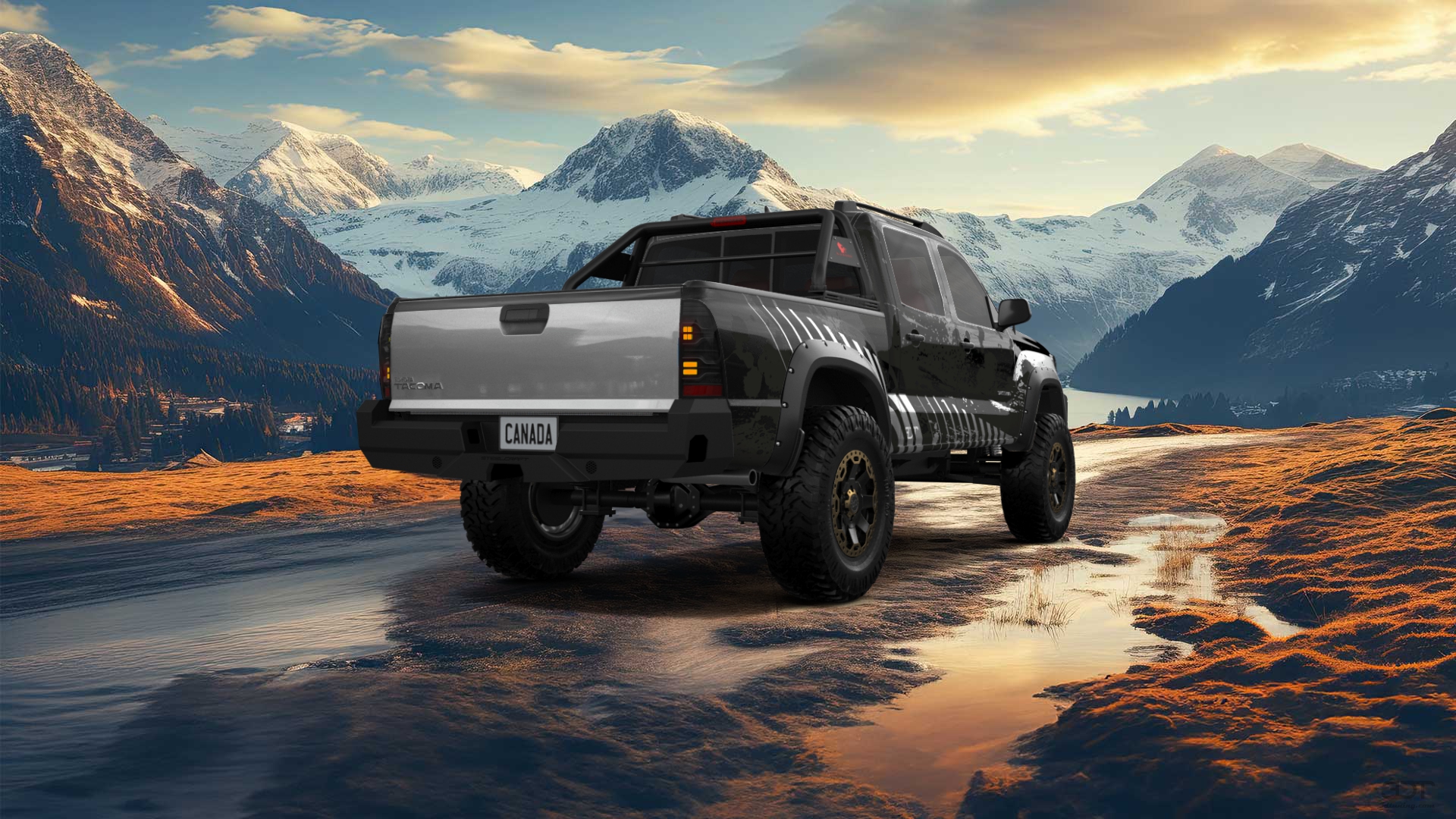 Toyota Tacoma Crew Cab 5.1 ft box 4 Door pickup truck 2012