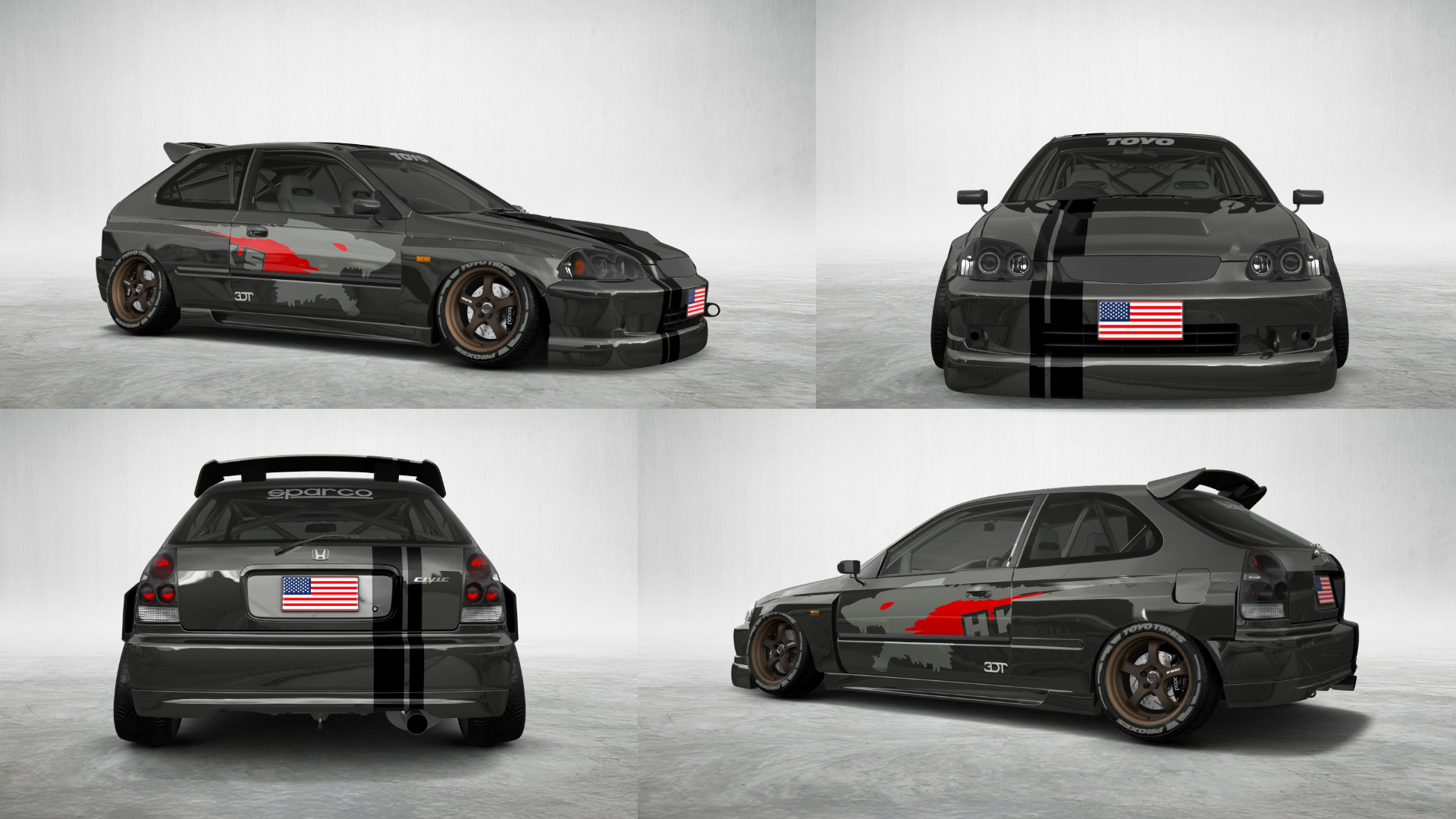 Honda Civic 3 Door Hatchback 1997