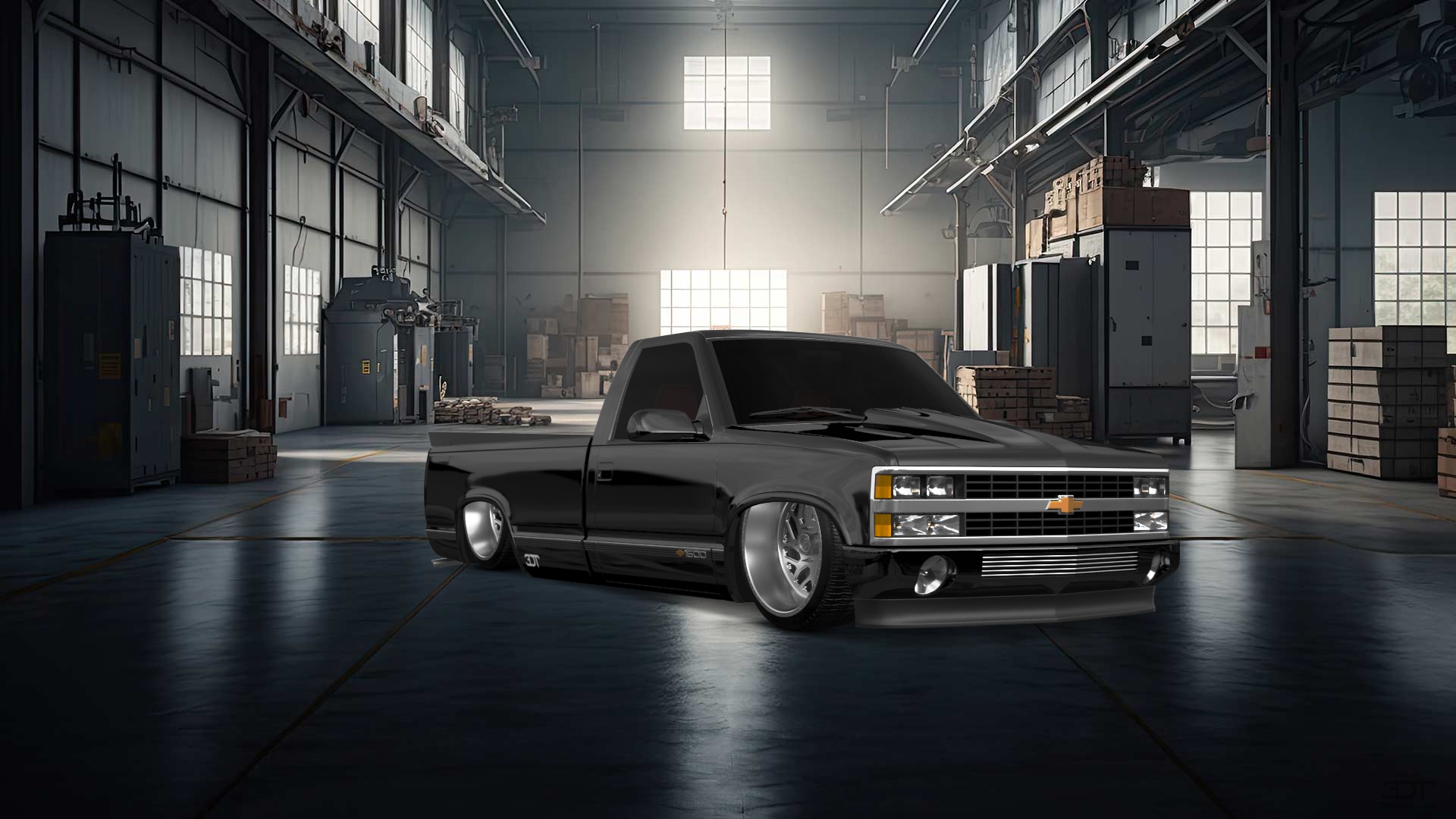 Chevrolet K1500 Regular Cab Fleetside Pickup 1988