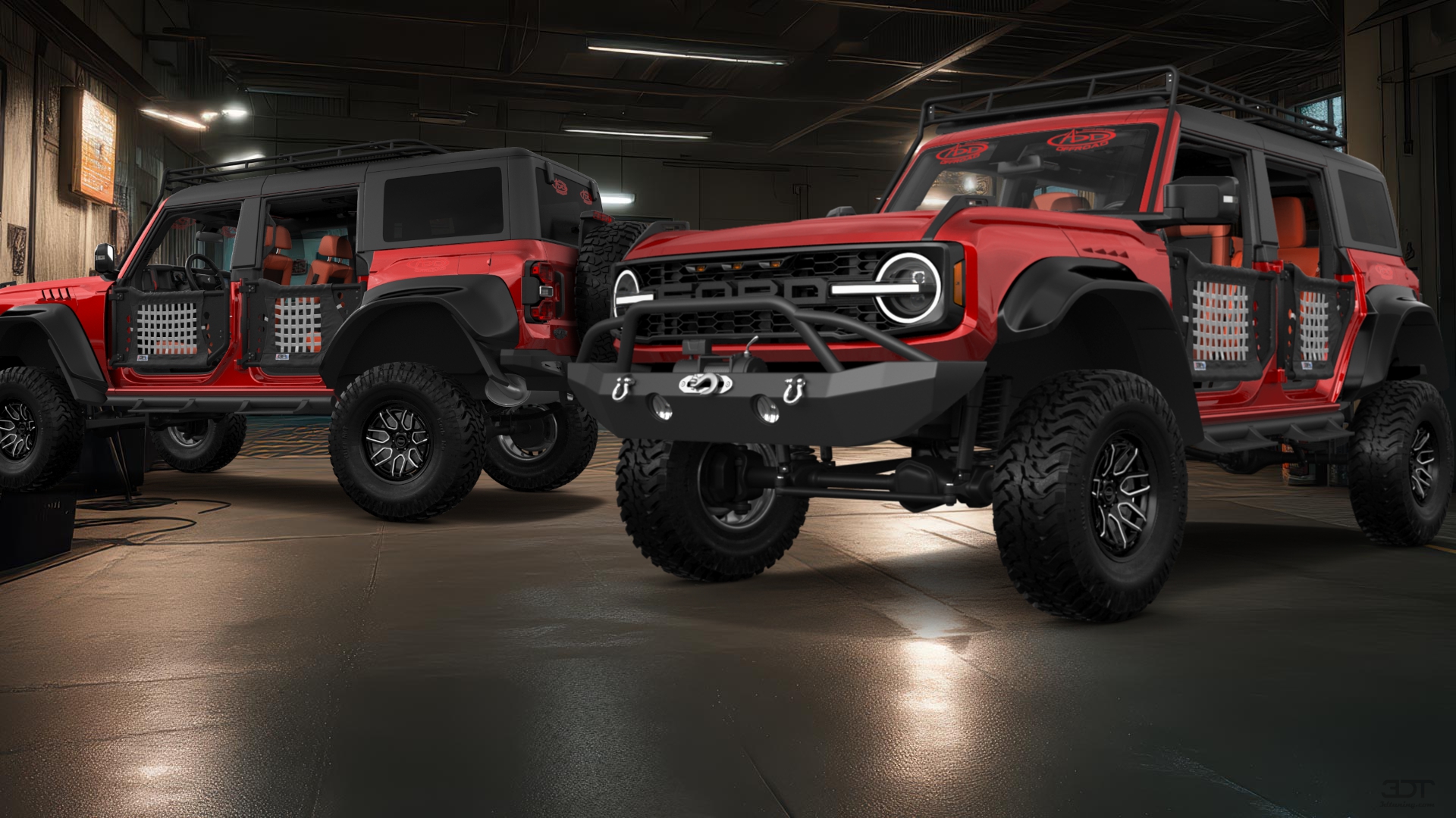 Ford Bronco Raptor 4 Door pickup truck 2022 tuning