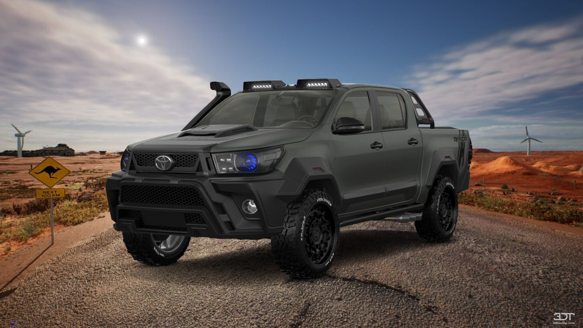 Toyota Hilux Double Cab 4 Door pickup truck 2015