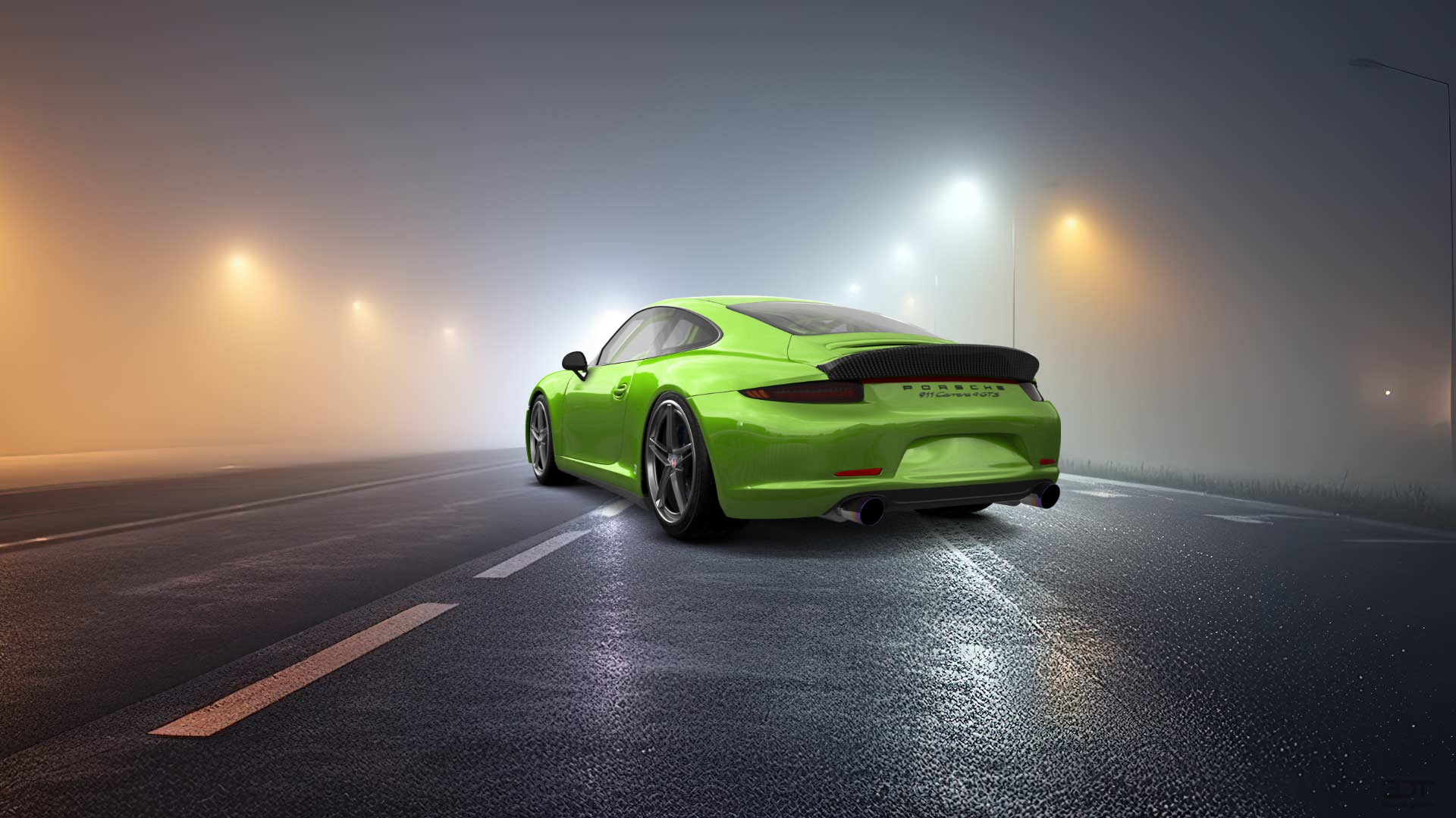 Porsche 911 Carrera 2 Door Coupe 2011