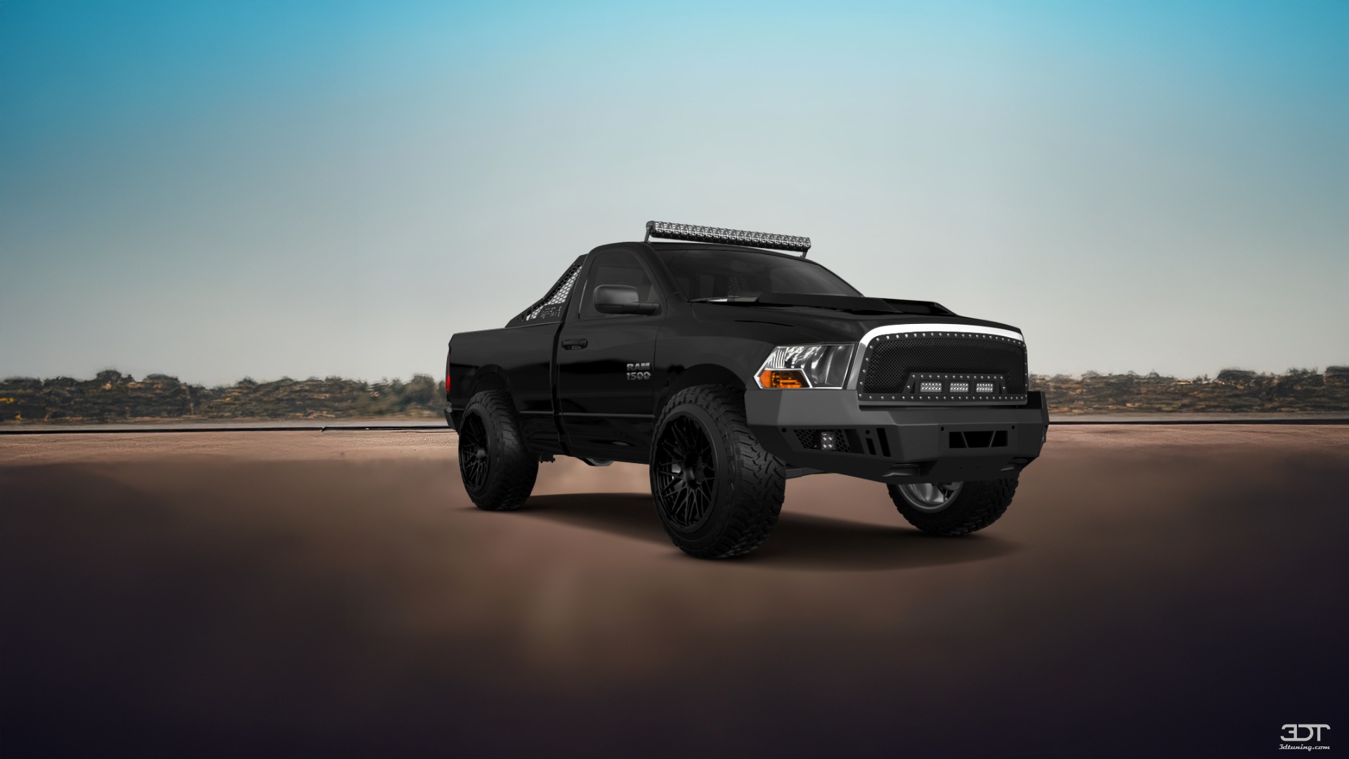 Dodge Ram 1500 6.4' box Regular Cab 2 Door pickup truck 2009 tuning