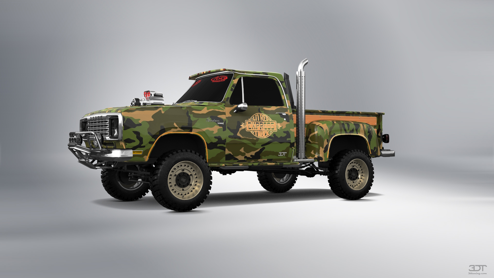 Dodge Lil Red Express 2 Door pickup truck 1978