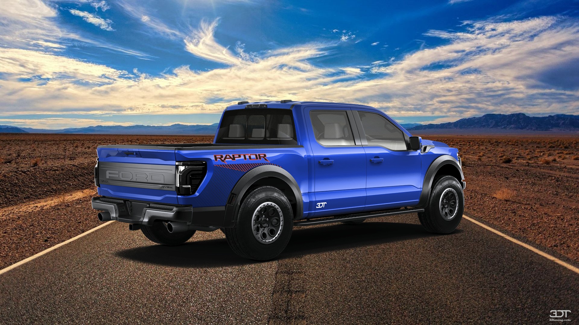 Ford F-150 Raptor 4 Door pickup truck 2024 Images