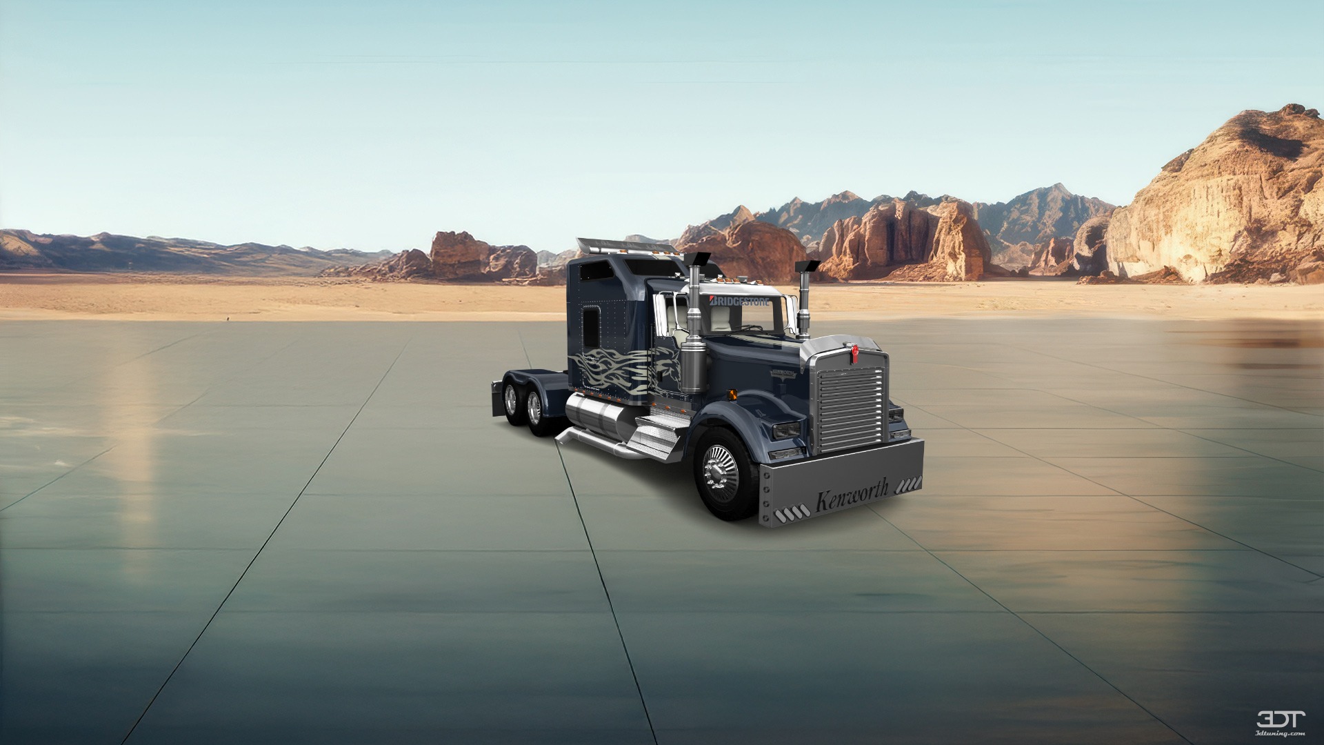 Kenworth W900 Sleeper Cab Truck 2015 tuning