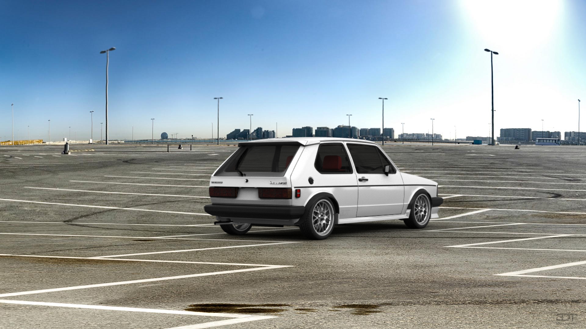 Volkswagen Rabbit GTI Mk1 3 Door Hatchback 1984 tuning