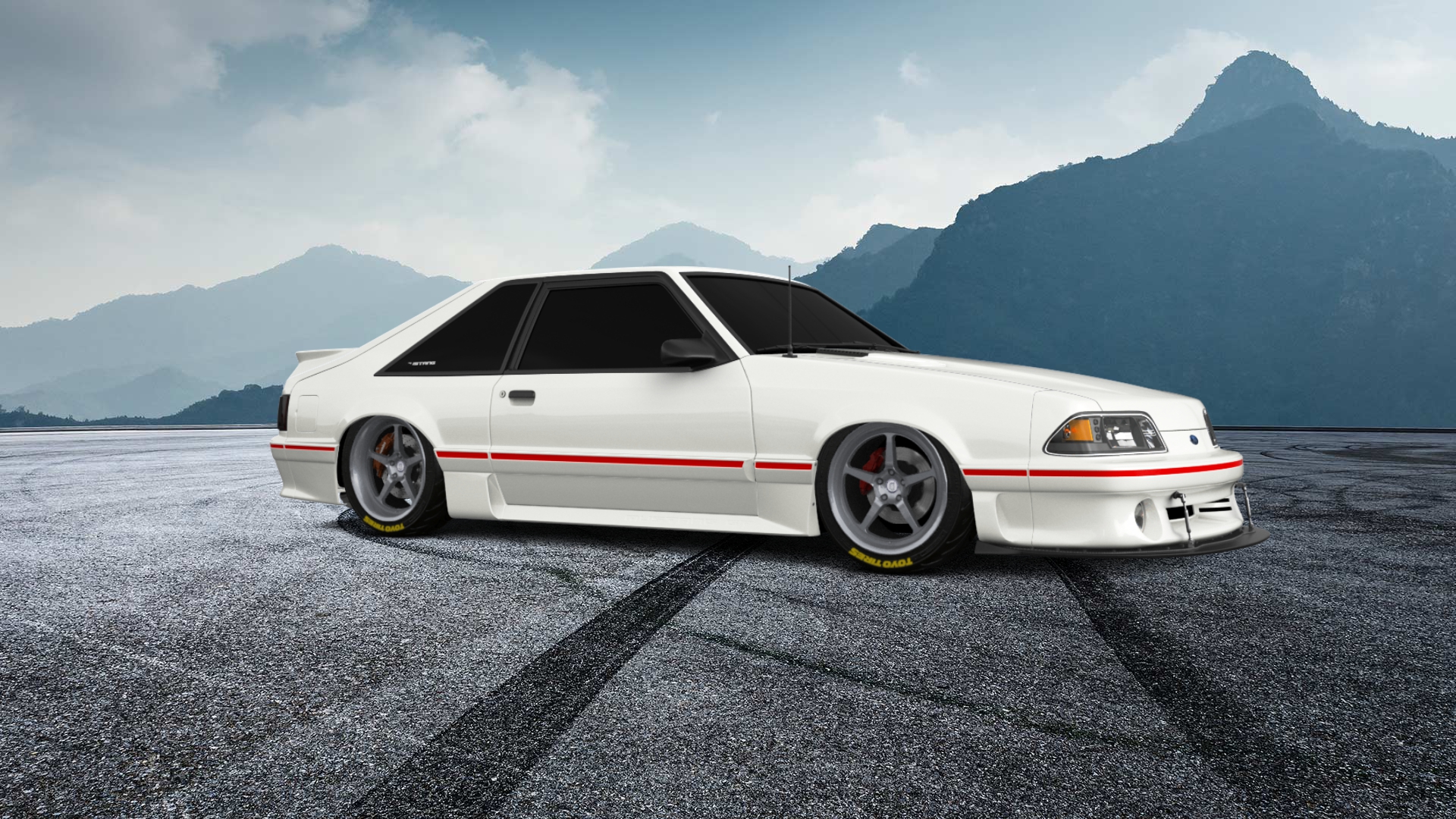Ford Mustang 3 Door Hatchback 1988 tuning