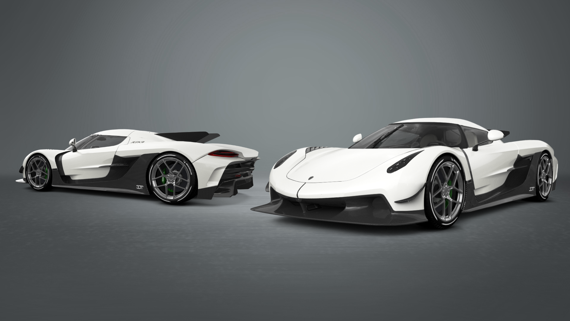 Koenigsegg Jesko 2 door targa top 2020