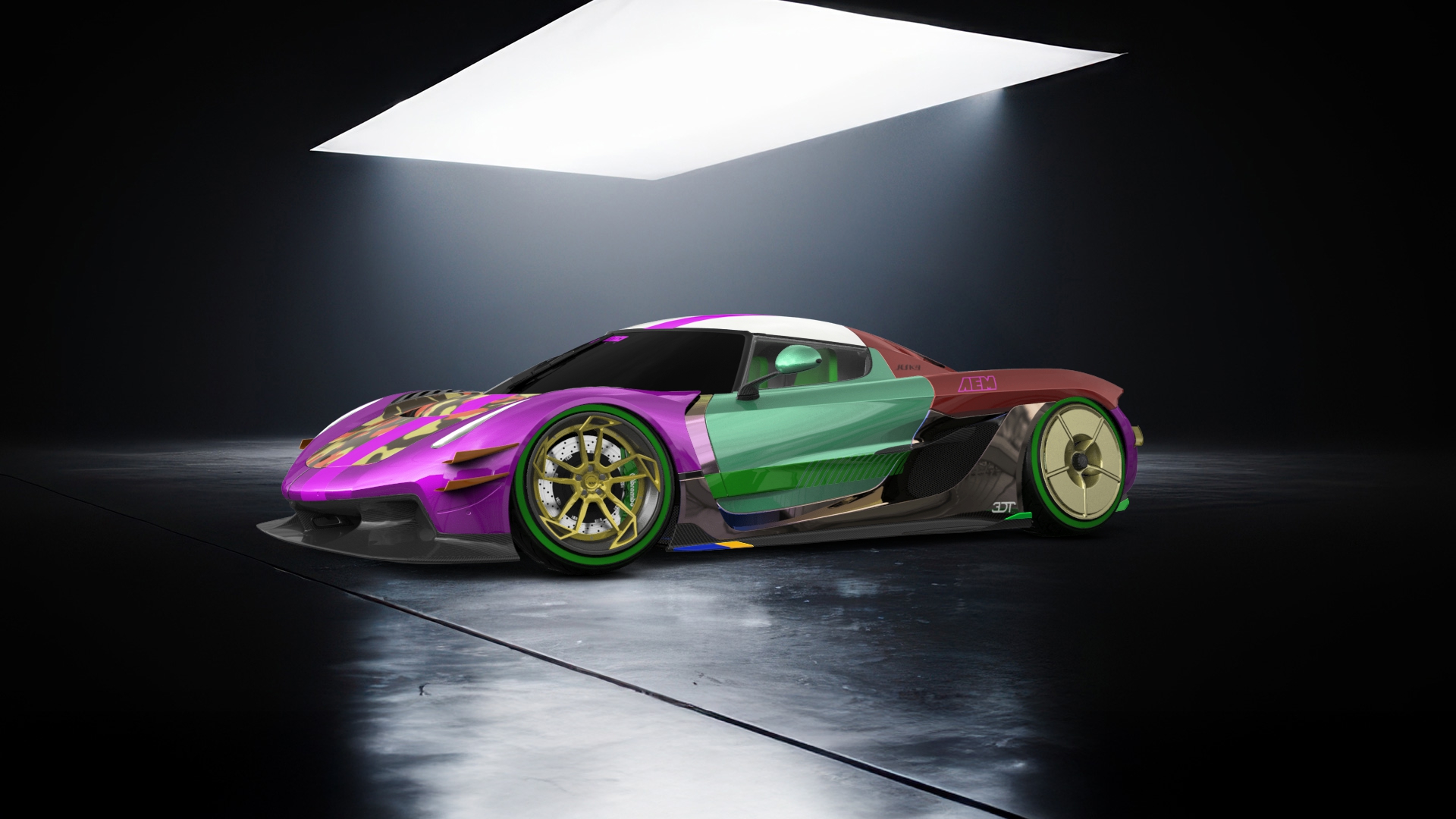 Koenigsegg Jesko 2 door targa top 2020
