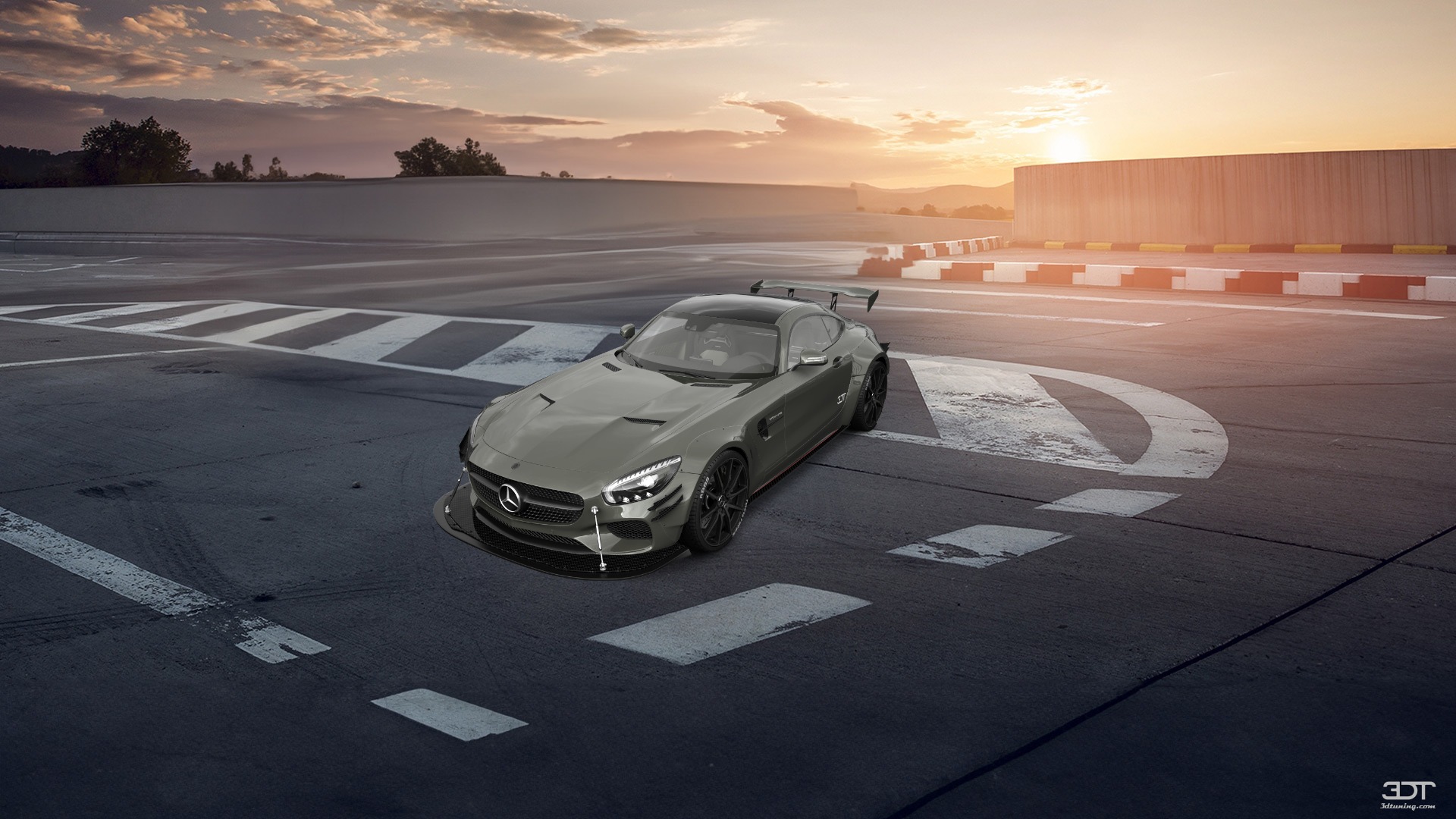 Mercedes AMG GT 2 door fastback coupe 2016 tuning