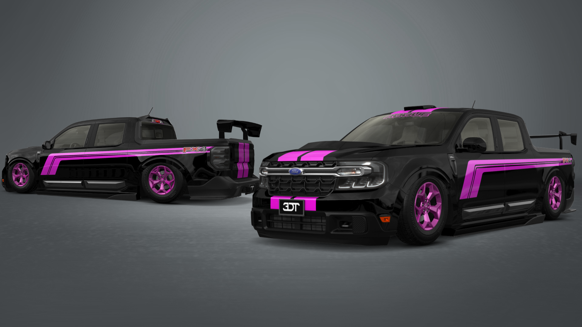 Ford Maverick 4 Door pickup truck 2022 tuning